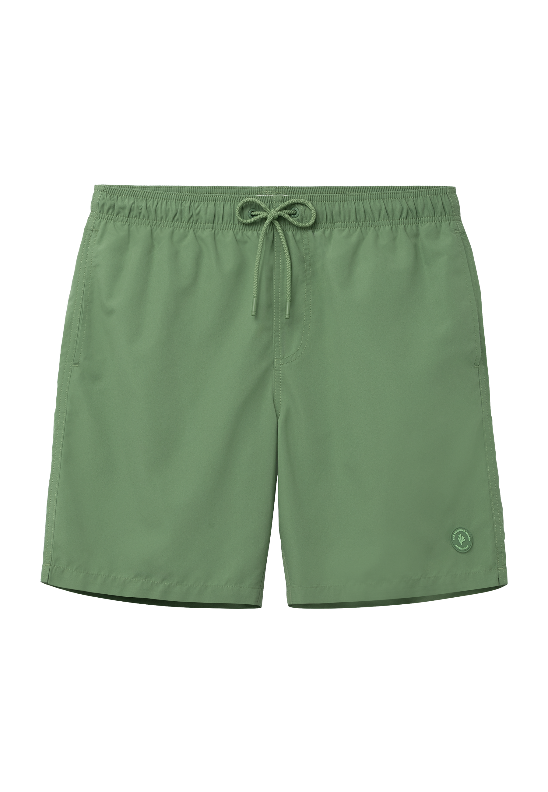 MIKE swim shorts solid | sage green