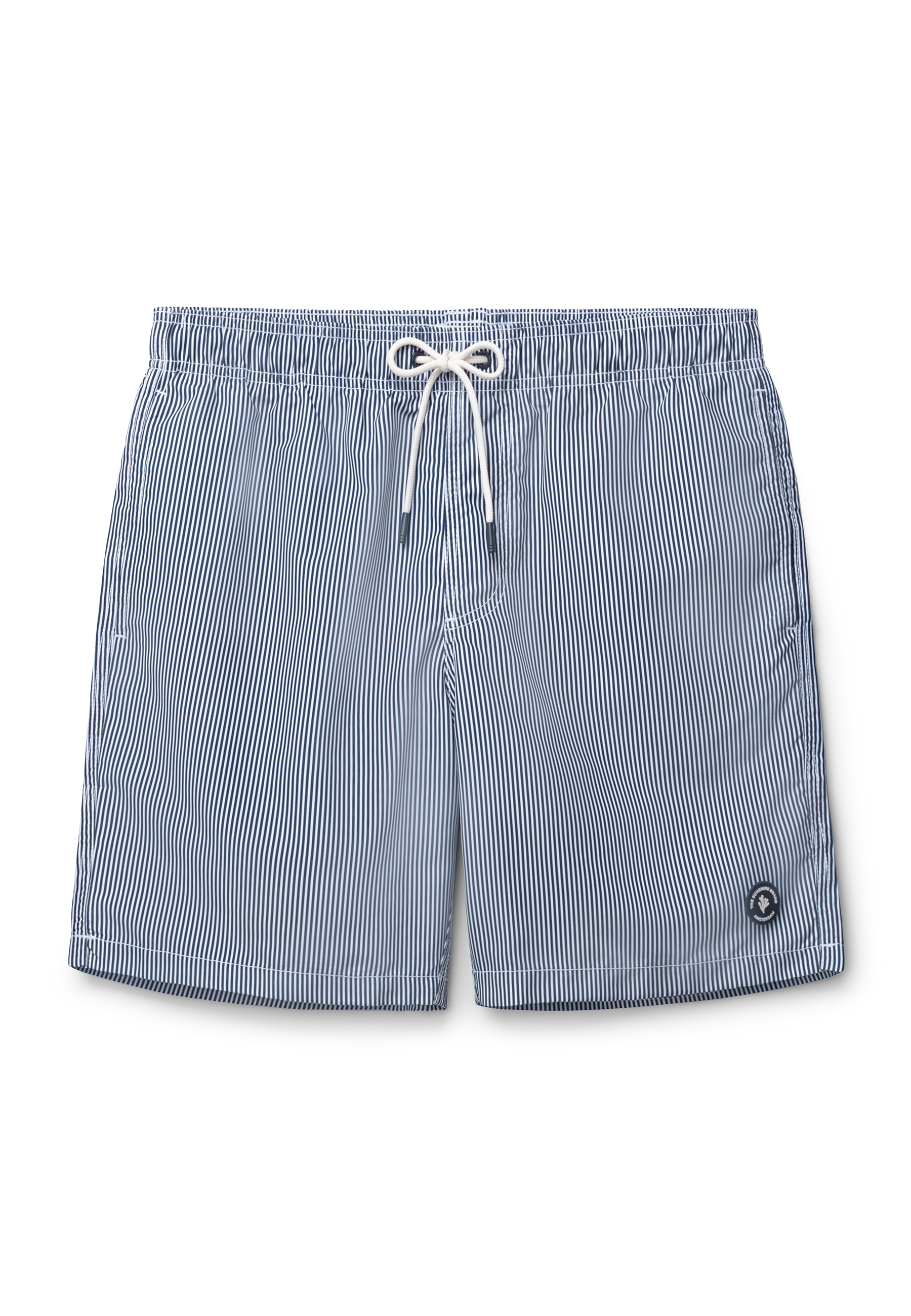 MIKE zwembroek fine stripe | blue navy