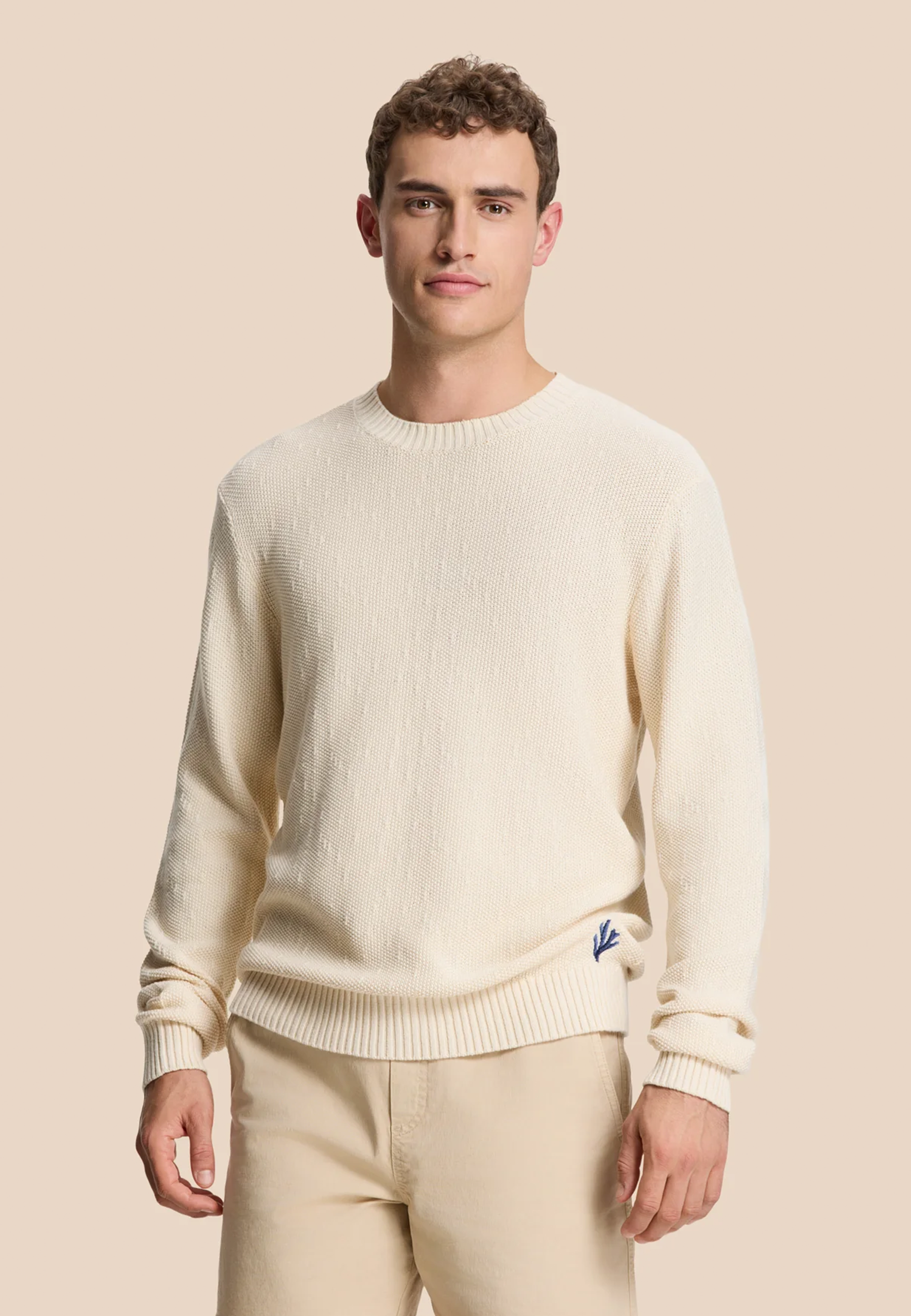 PALMER pullover effen | beige