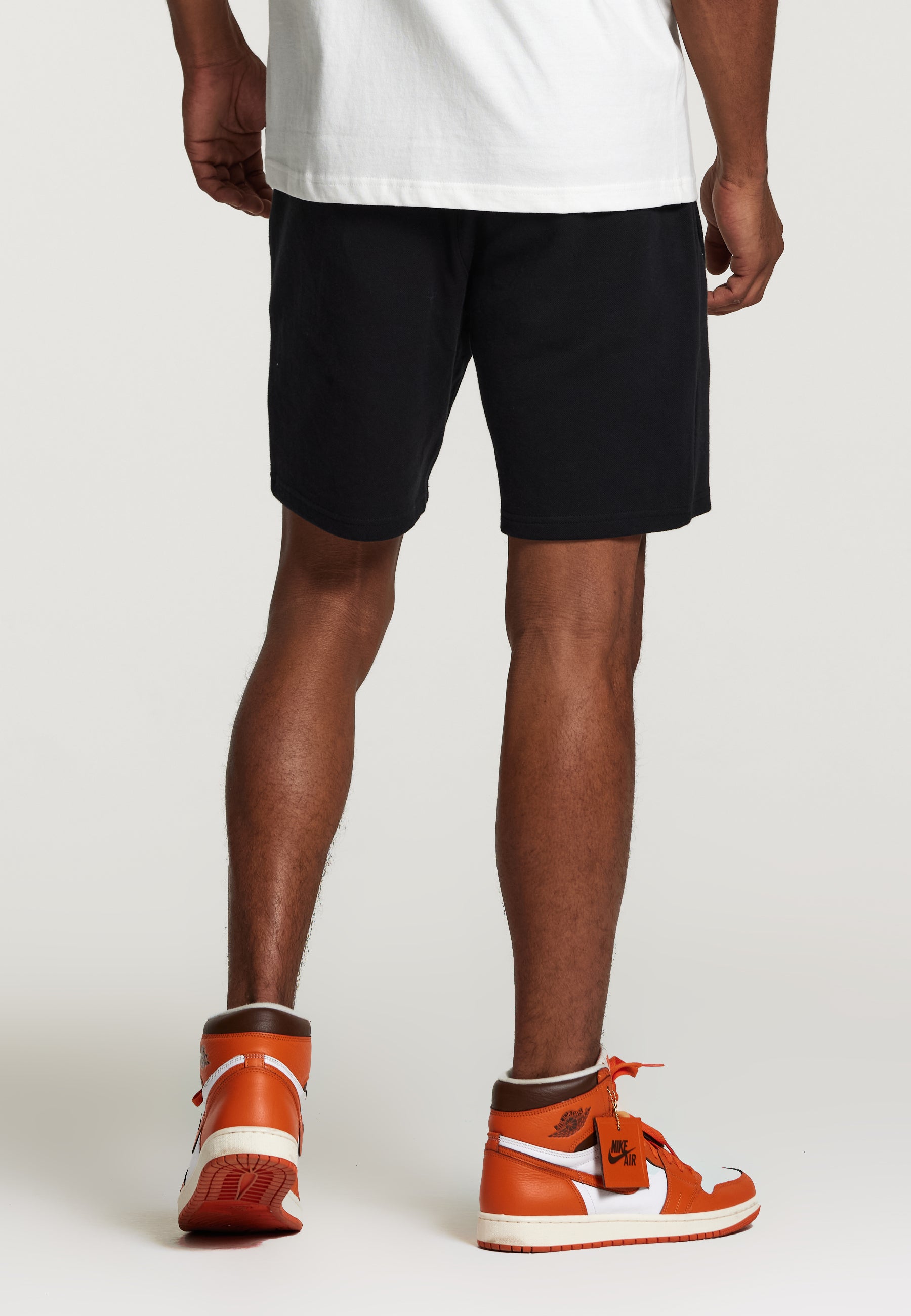 mens pique shorts