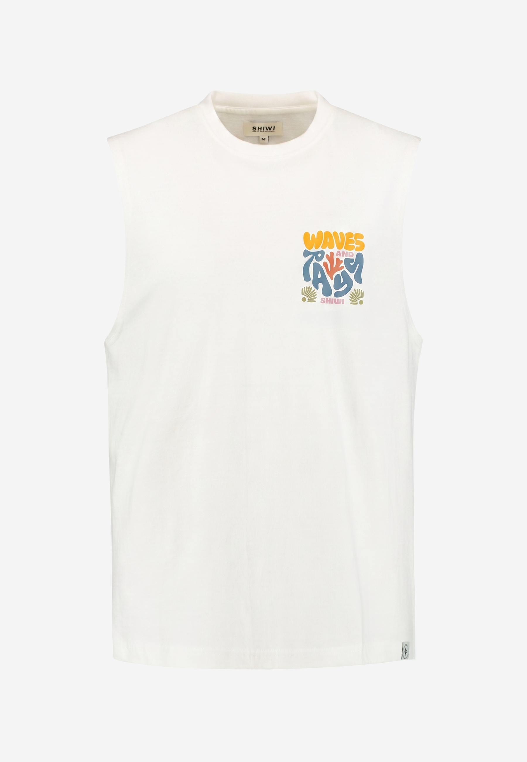 SEAN sleeveless t-shirt suncation | white
