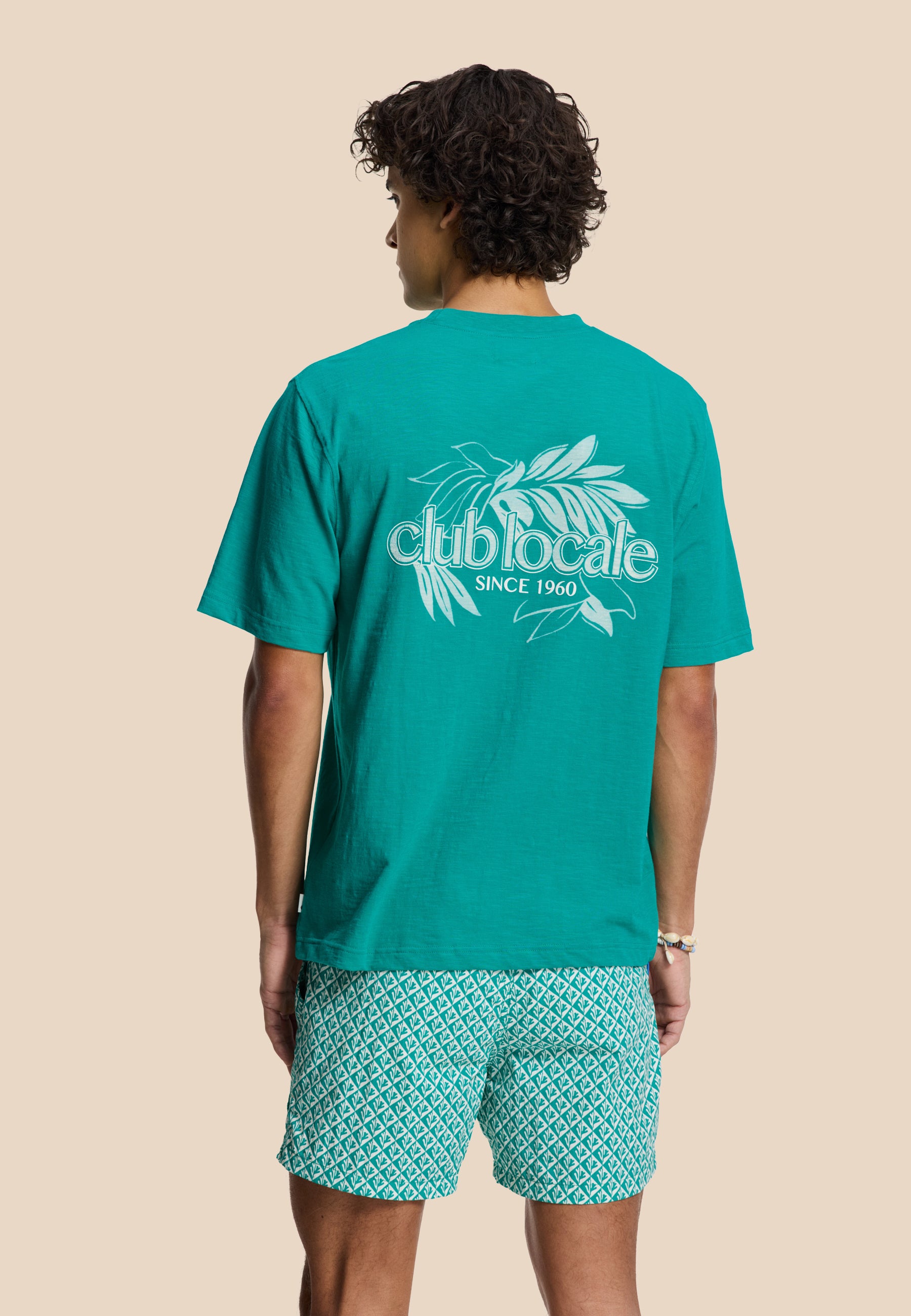 FINN relaxed t-shirt club locale | blauw