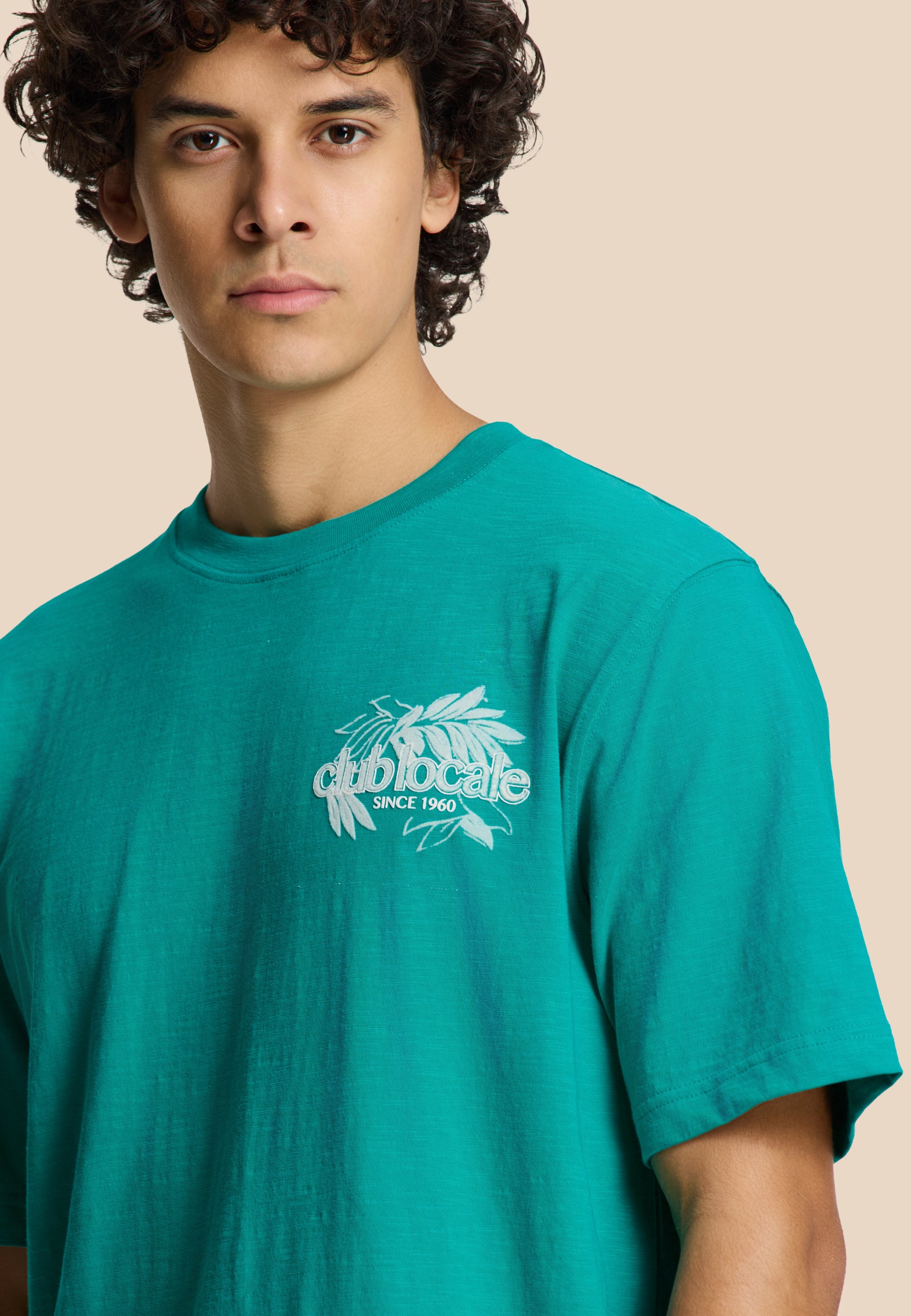 FINN relaxed t-shirt club locale | blauw