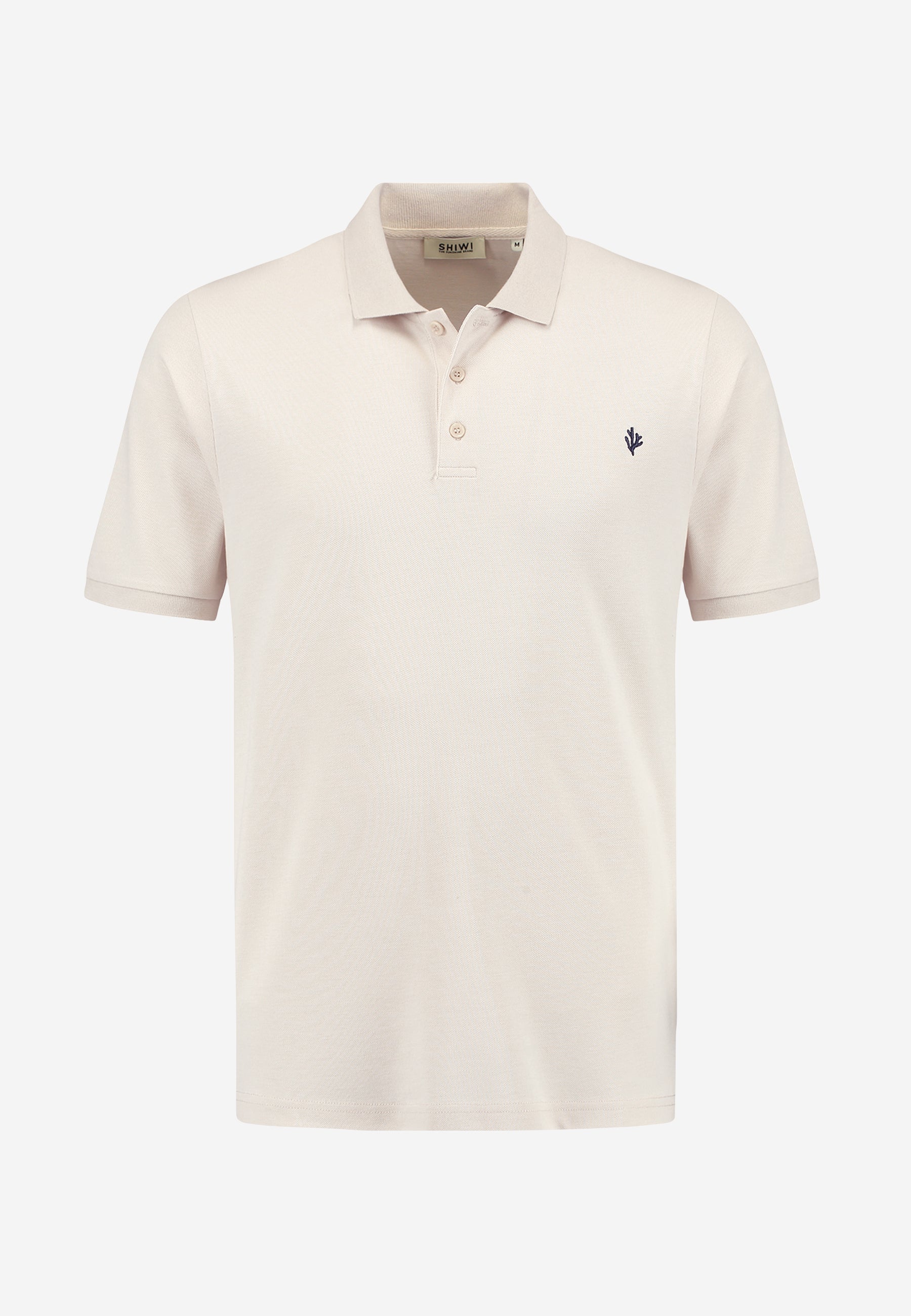 JUSTIN regular polo solid | beige