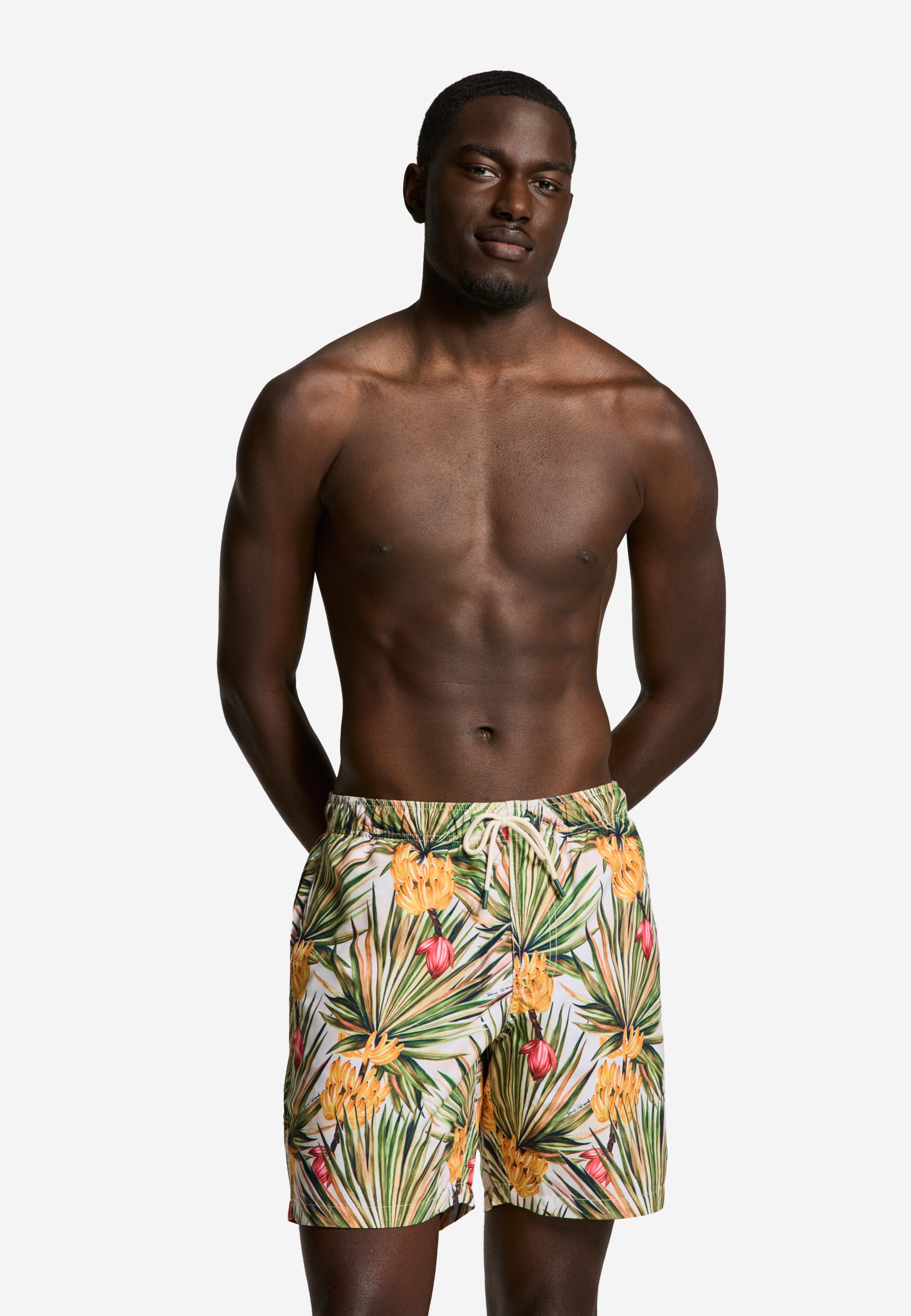 MIKE swim shorts banana breeze | green