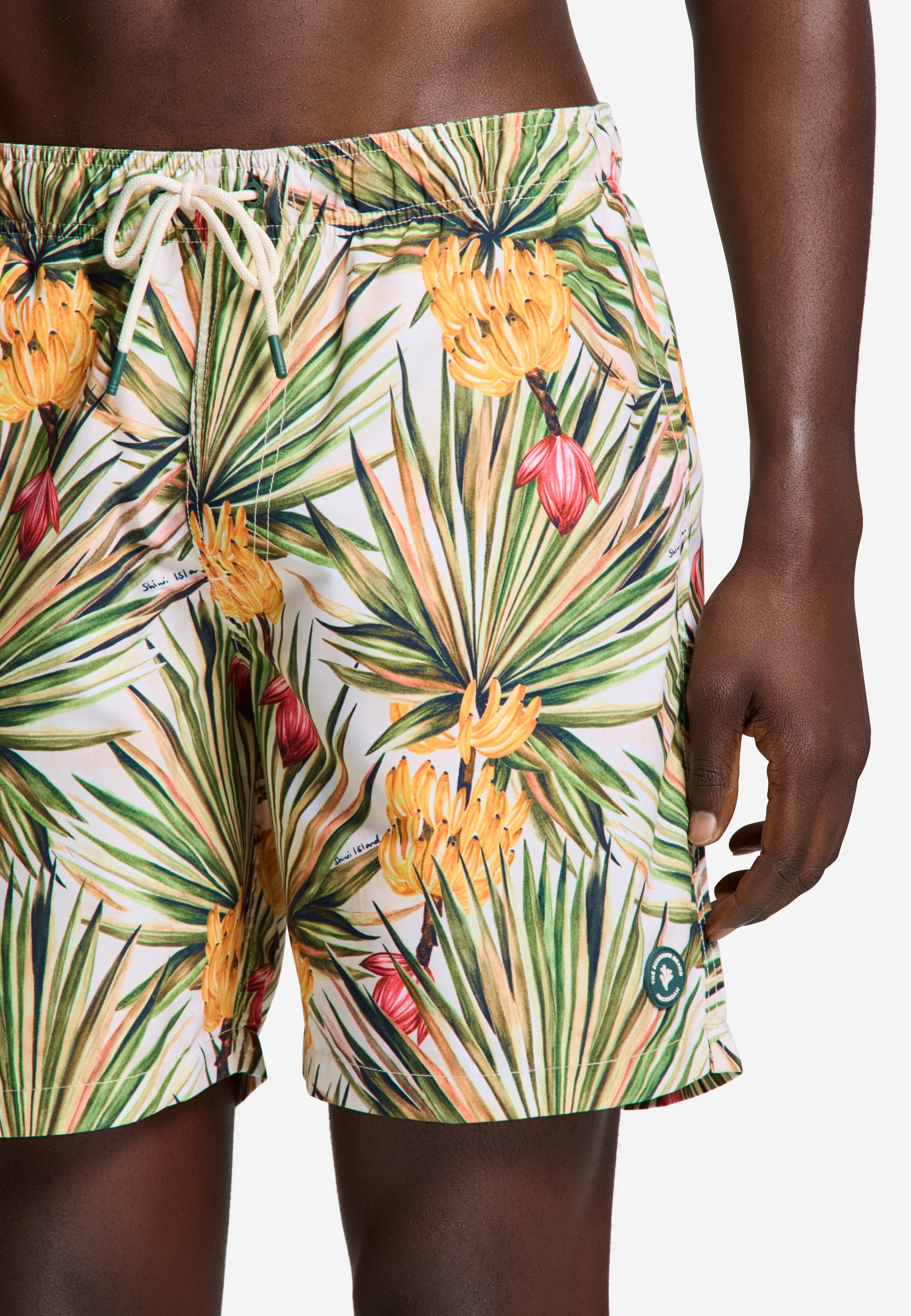 MIKE swim shorts banana breeze | green