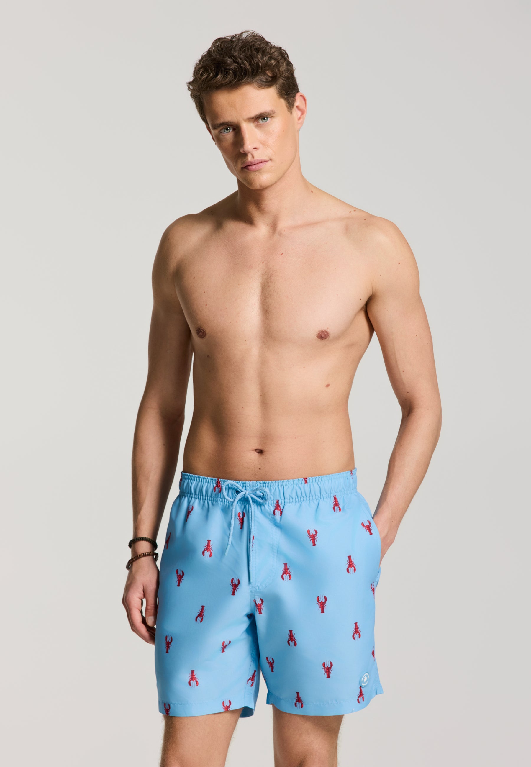 MIKE swim shorts lobster | blue harbor - Shiwi