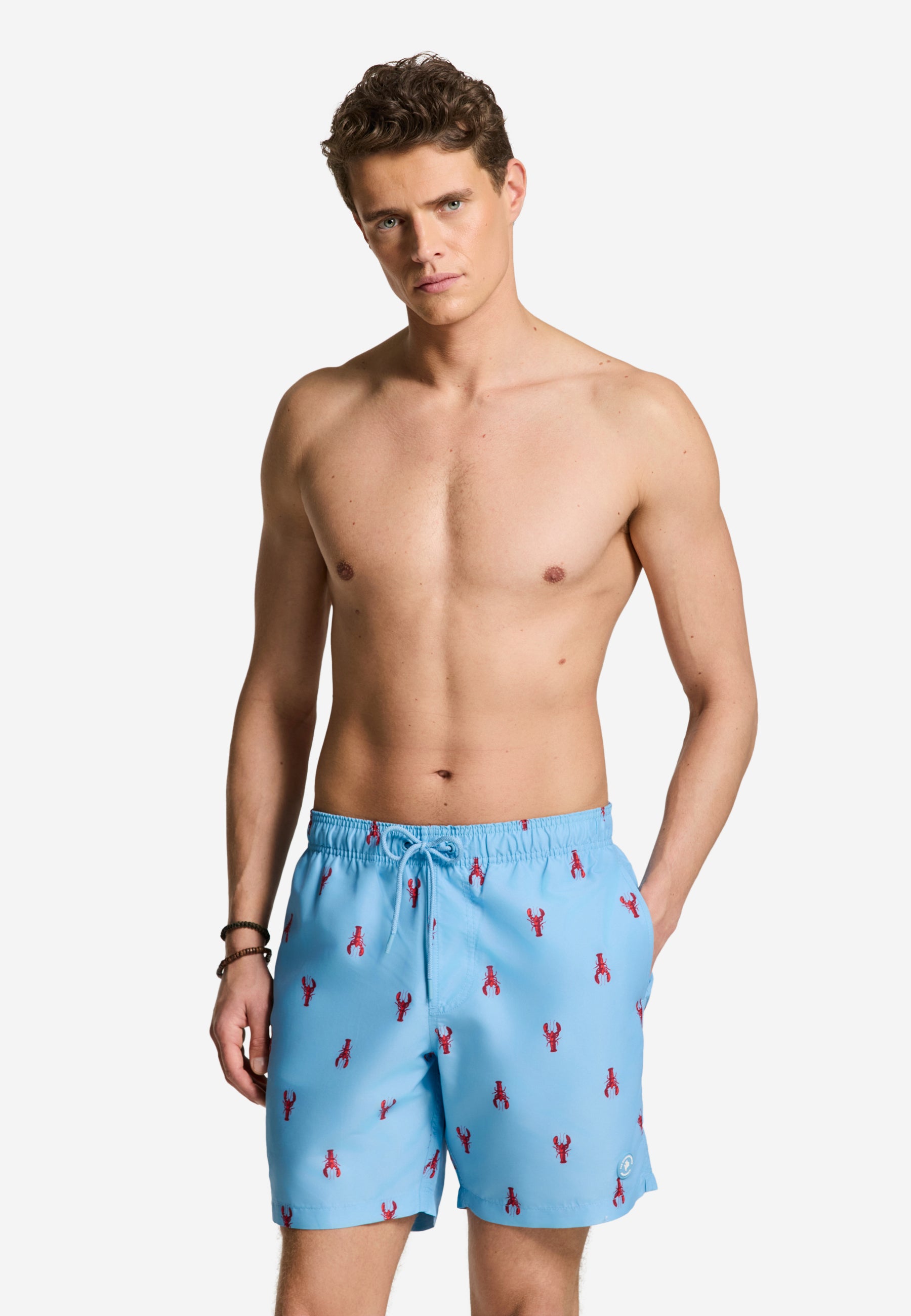 MIKE swim shorts lobster | blue harbor