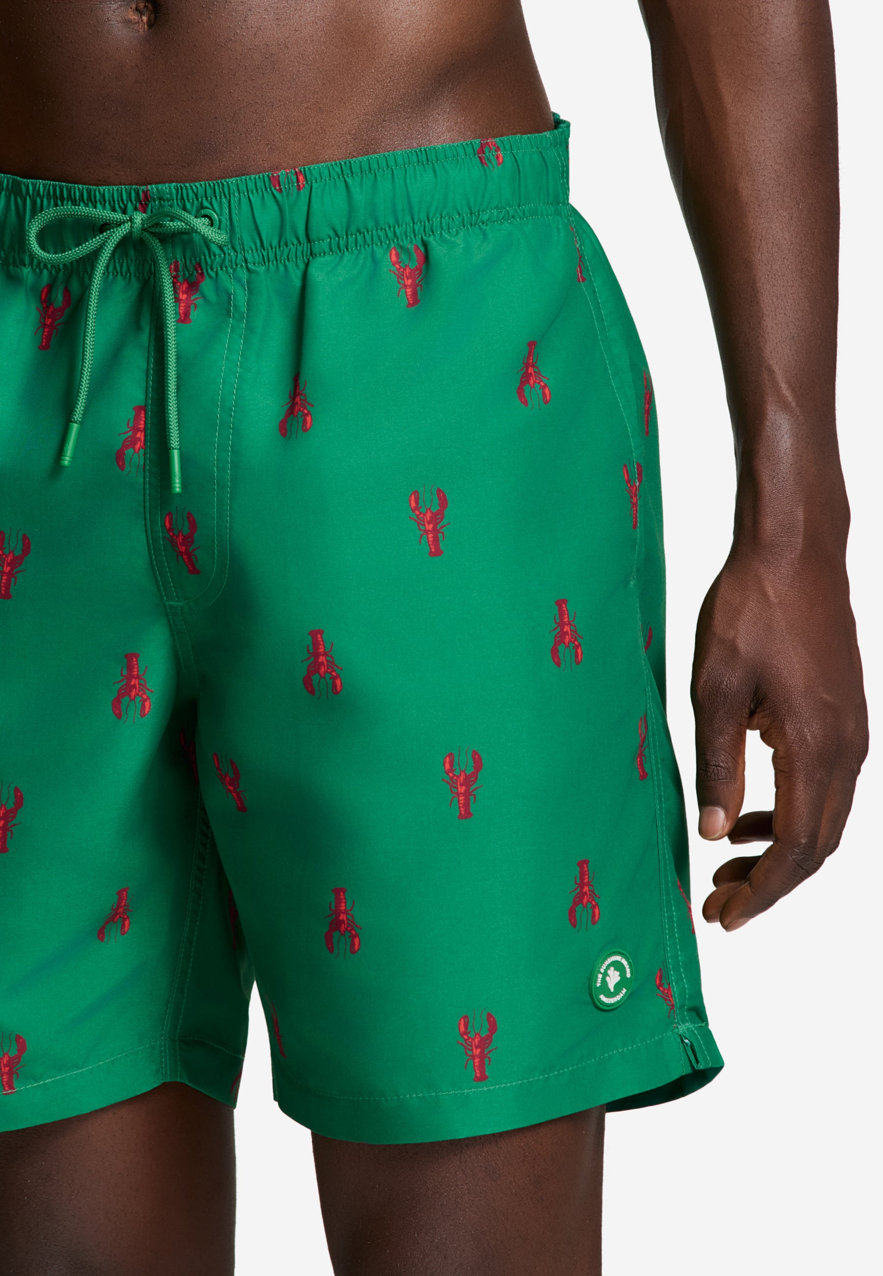 MIKE swim shorts lobster | green