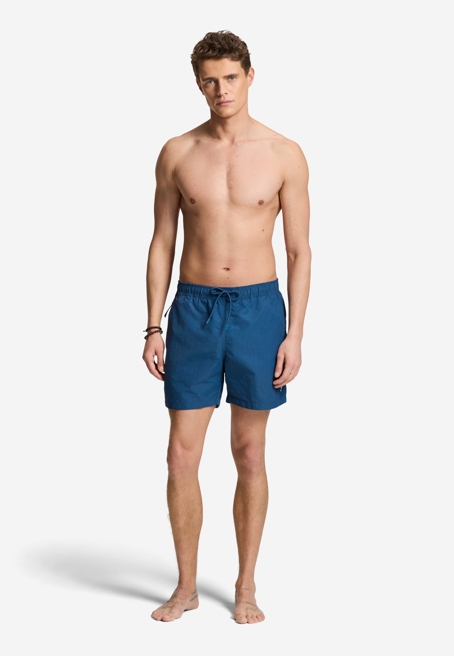 NATE QUICK DRY swim shorts ribstop | blue slate