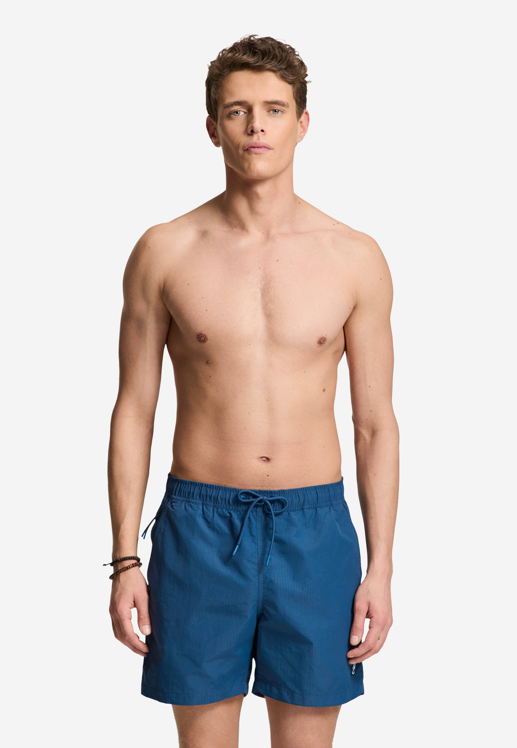 NATE QUICK DRY swim shorts ribstop | blue slate