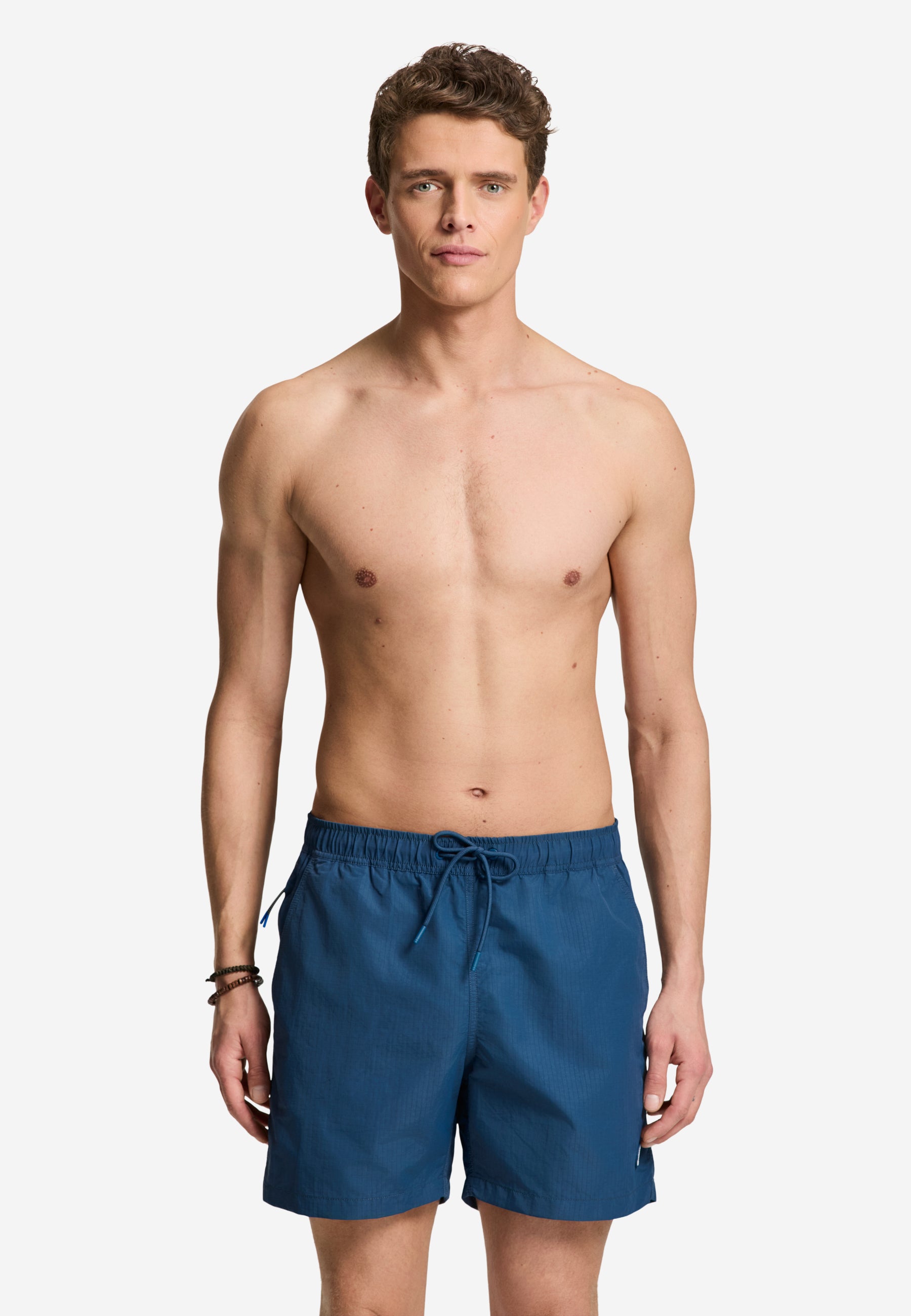 NATE QUICK DRY swim shorts ribstop | blue slate