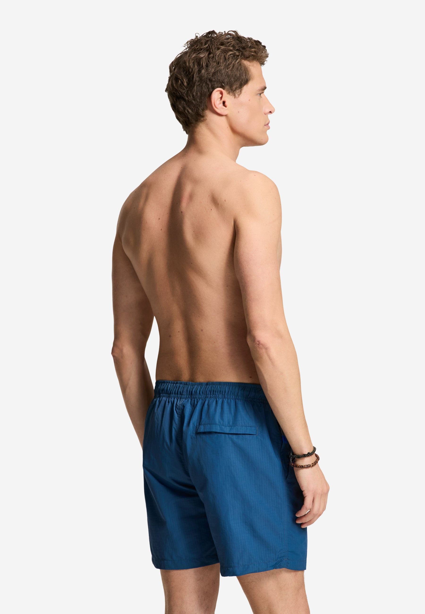 NATE QUICK DRY swim shorts ribstop | blue slate