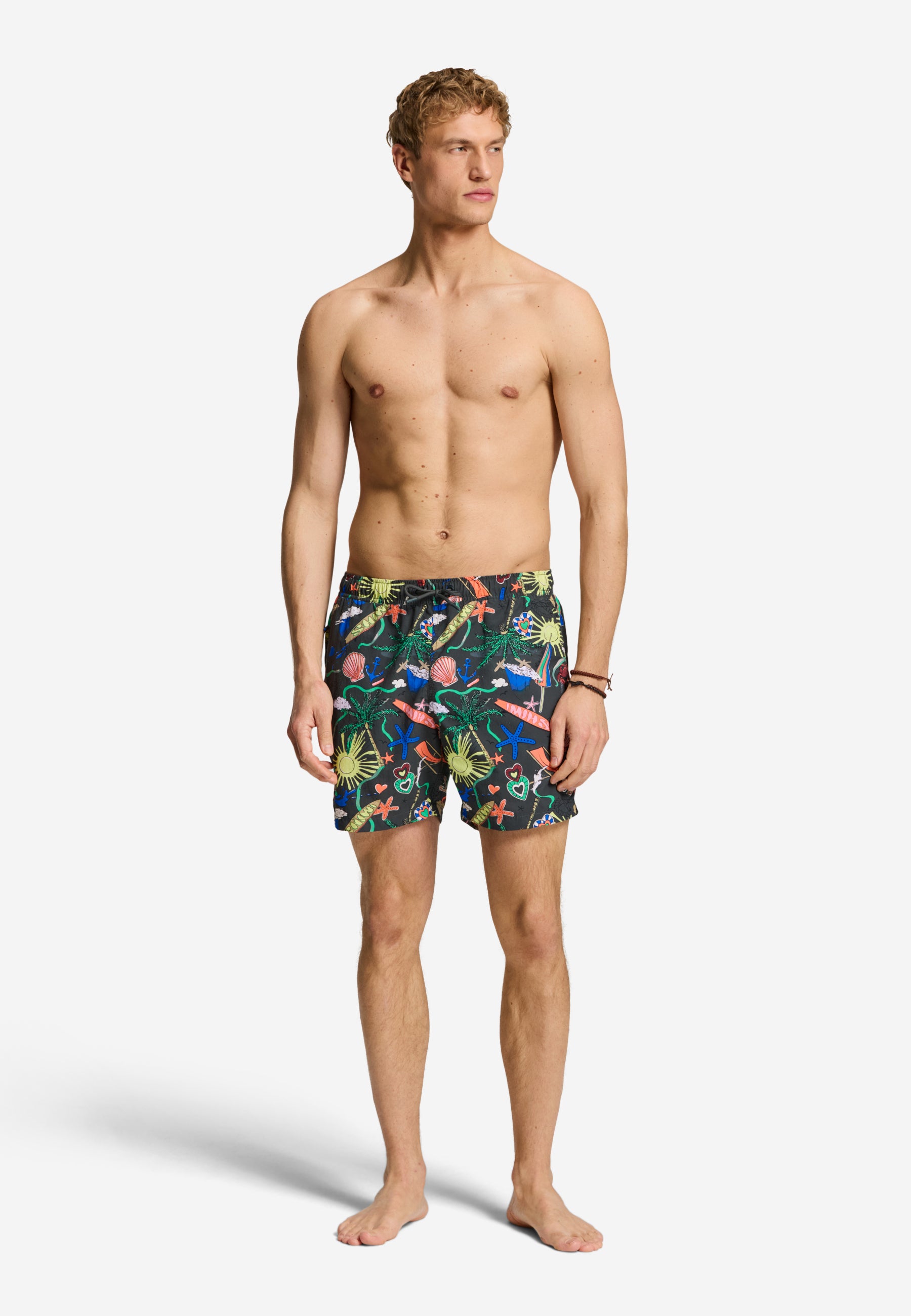 NATE QUICK DRY swim shorts shiwi scène | black cove