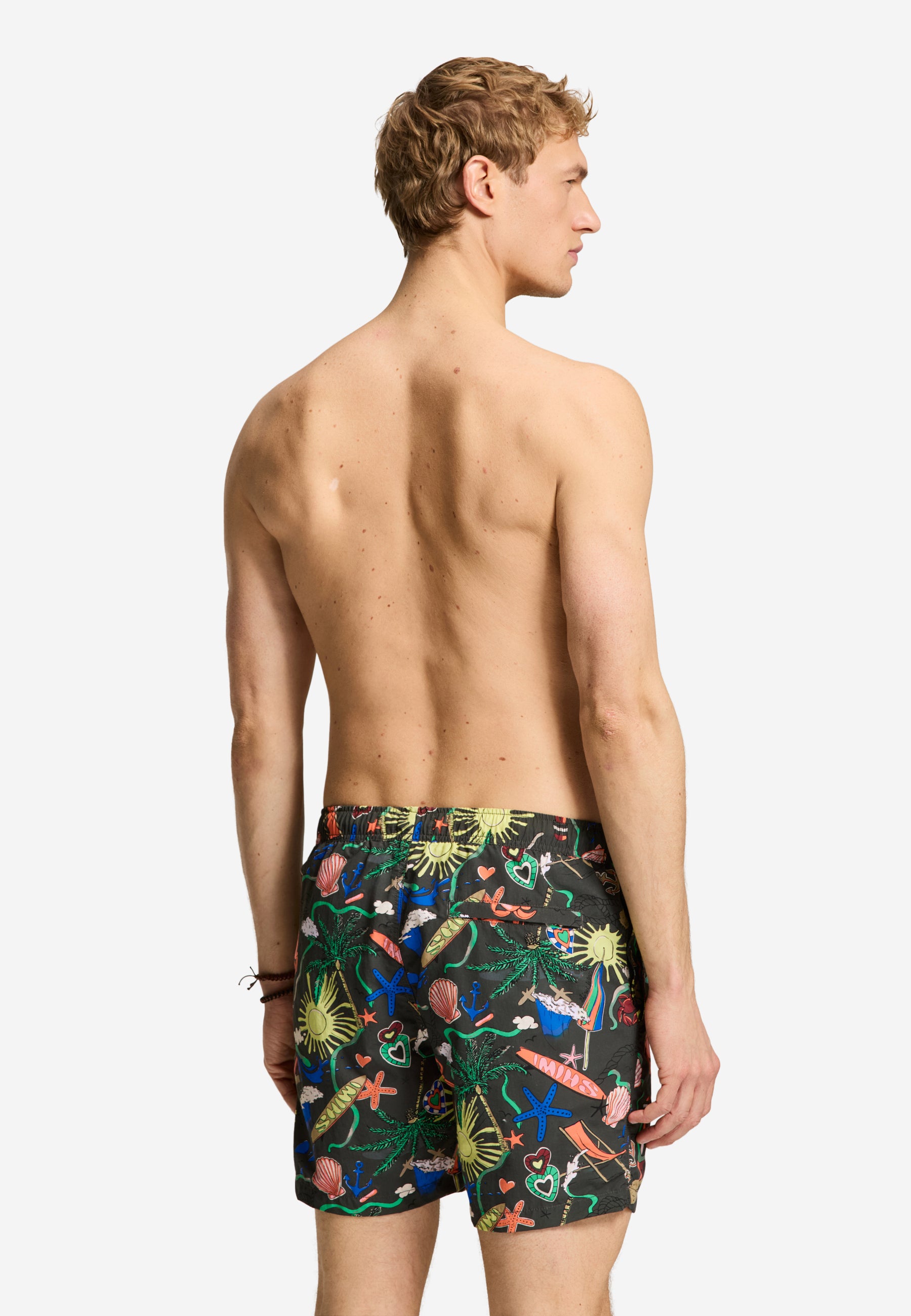 NATE QUICK DRY swim shorts shiwi scène | black cove