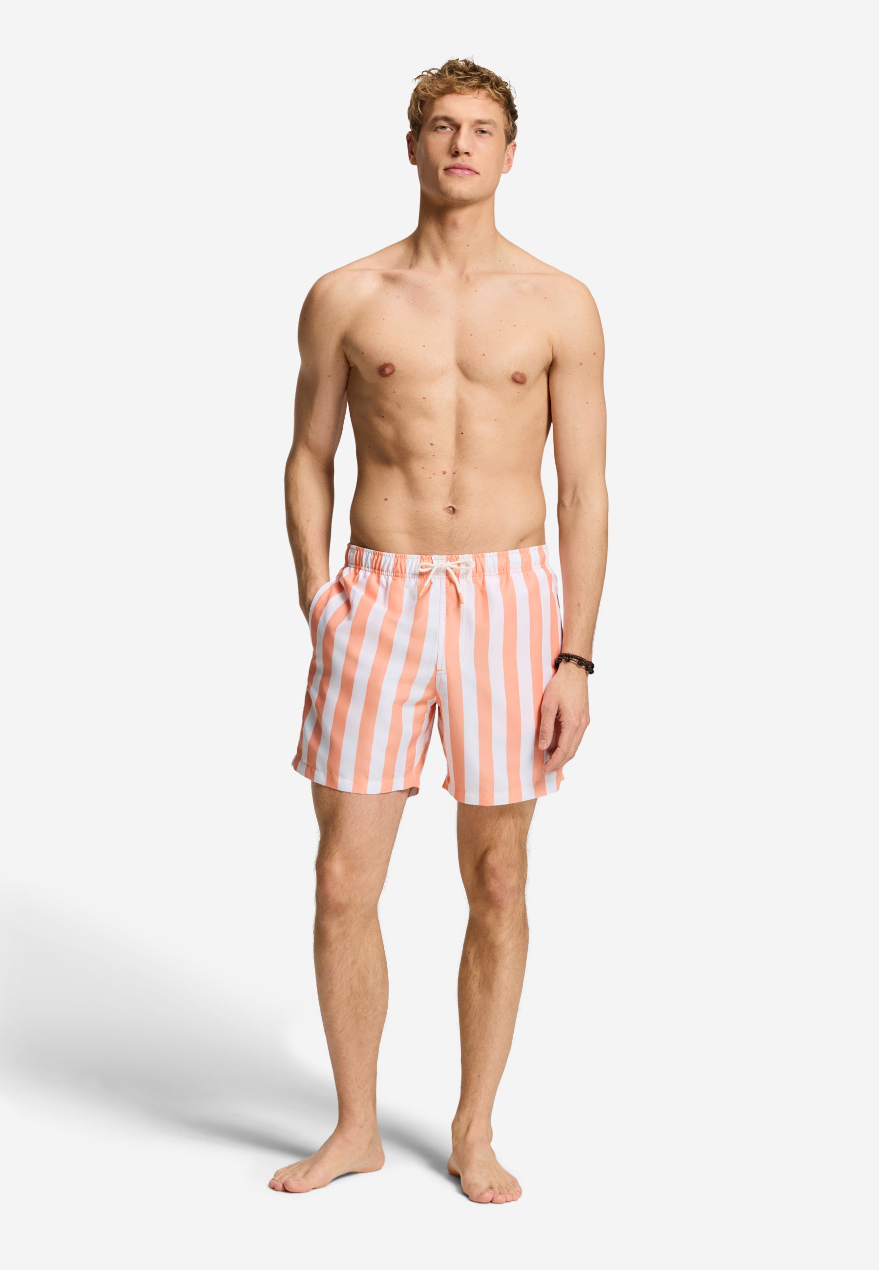 MAC swim shorts broad stripe | orange sun