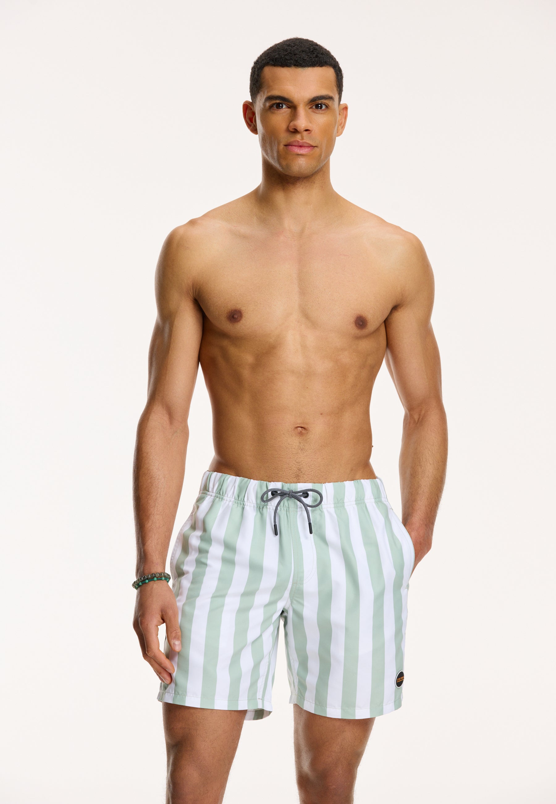 men swimshort broad stripe