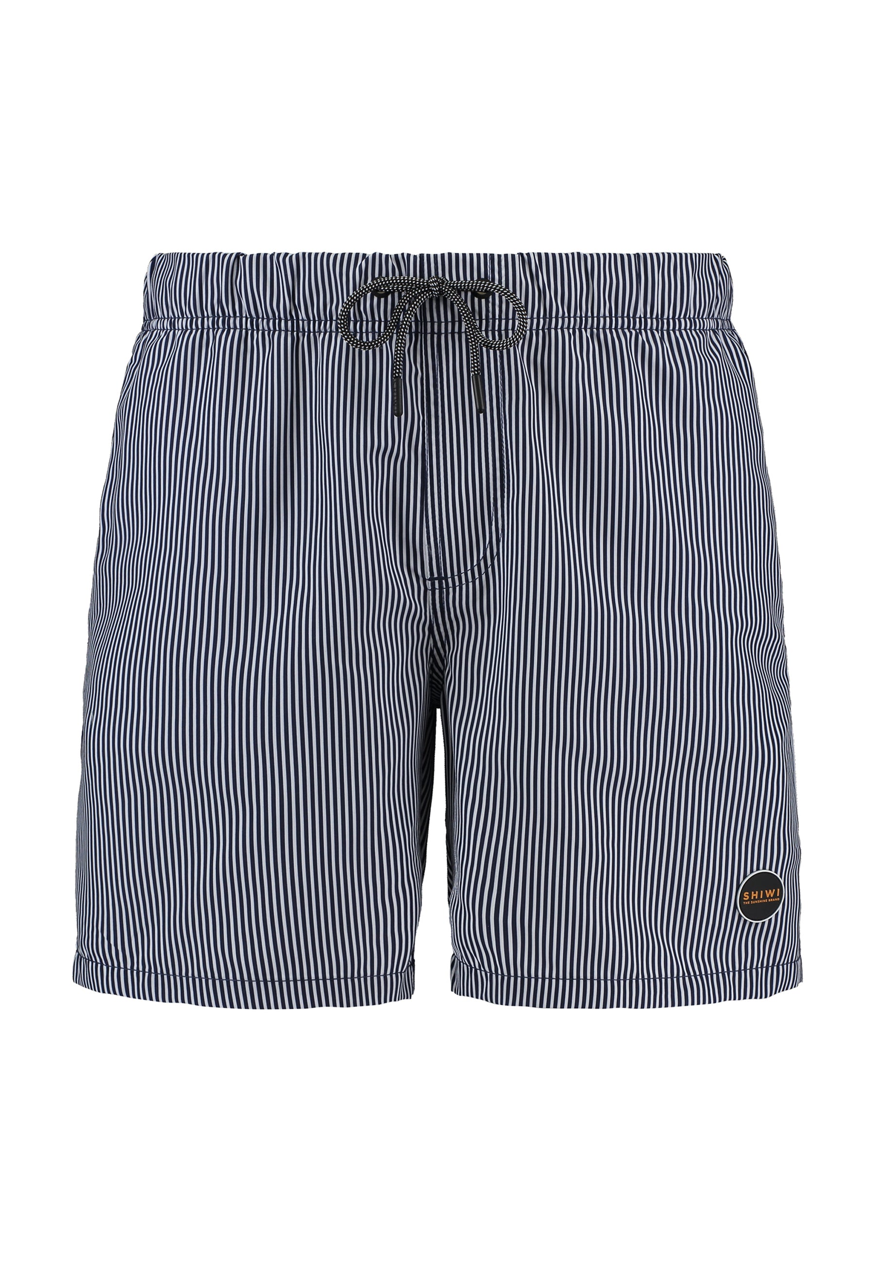 men swim shorts skinny stripe