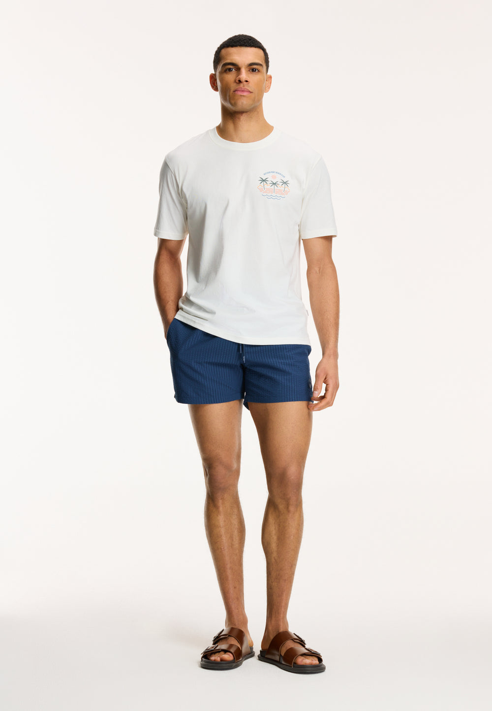 men swim shorts seersucker