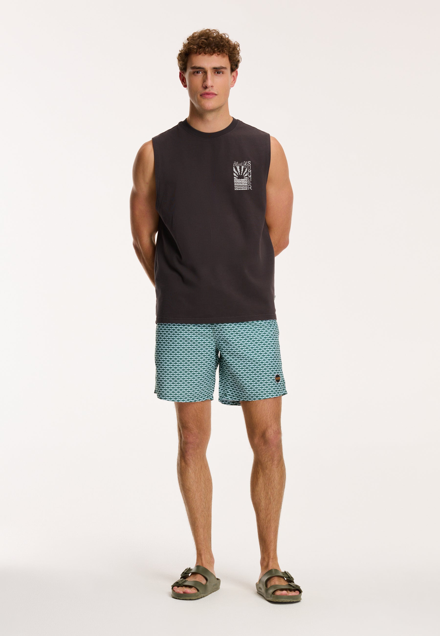 men swim short hammam