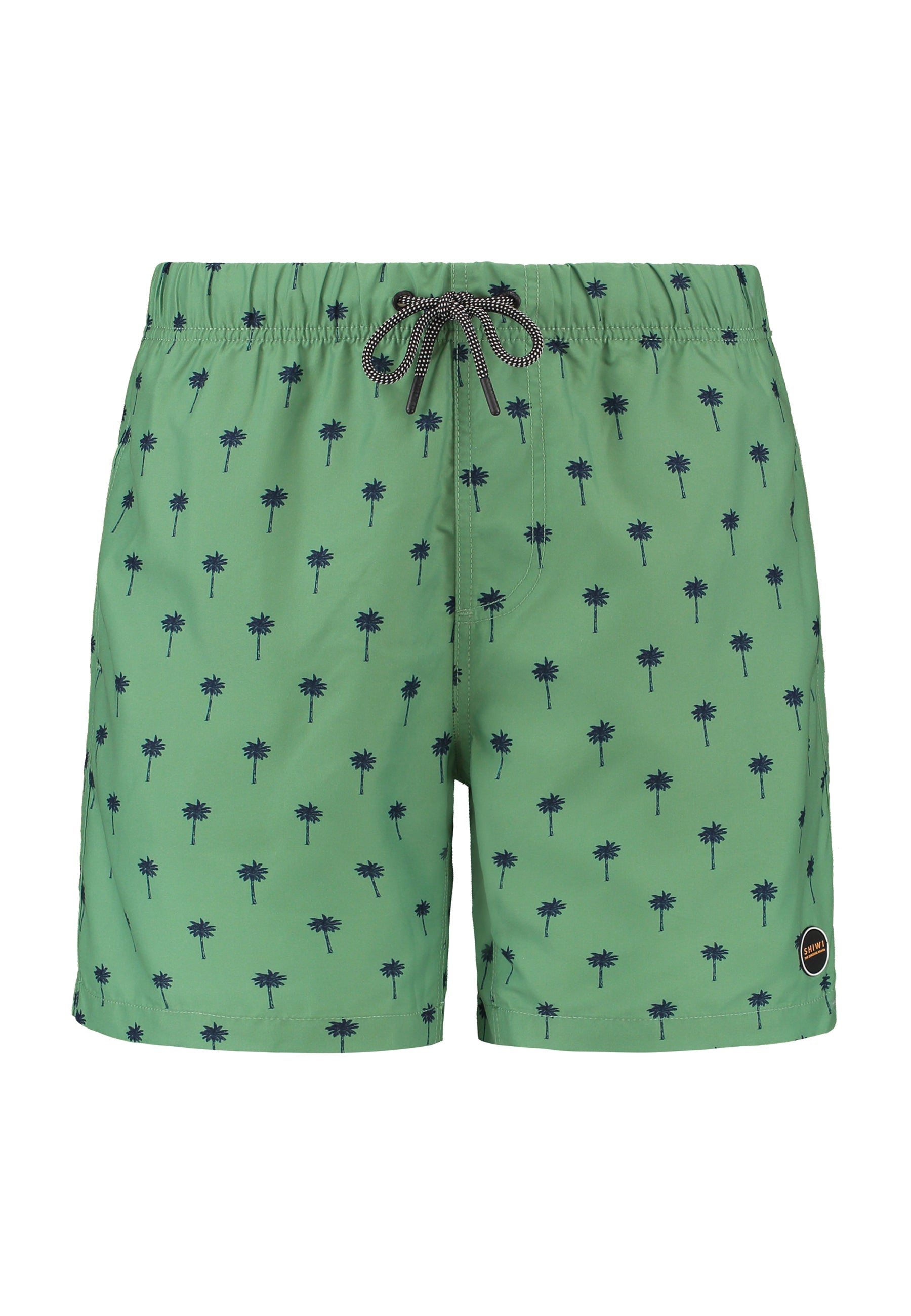 Swim shorts shiwi scratch palm | sage green