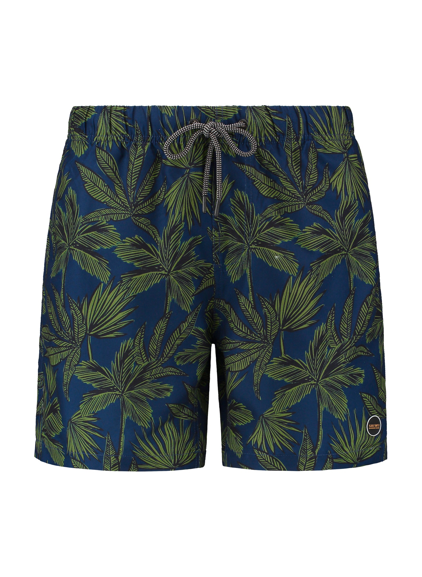 men swim shorts palm leaves
