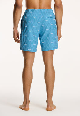 men swim shorts fish bone