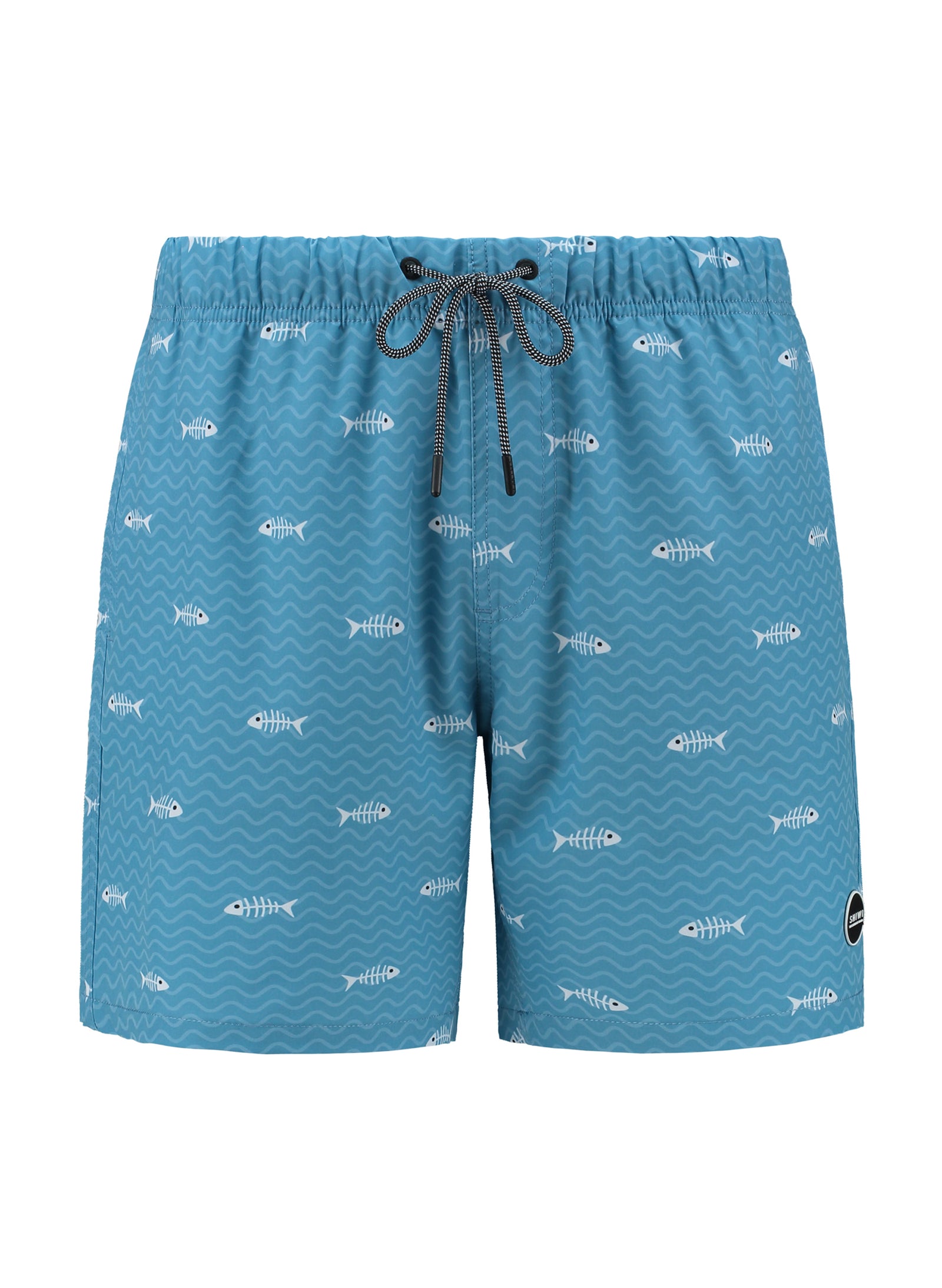 men swim shorts fish bone