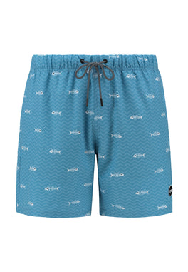 men swim shorts fish bone