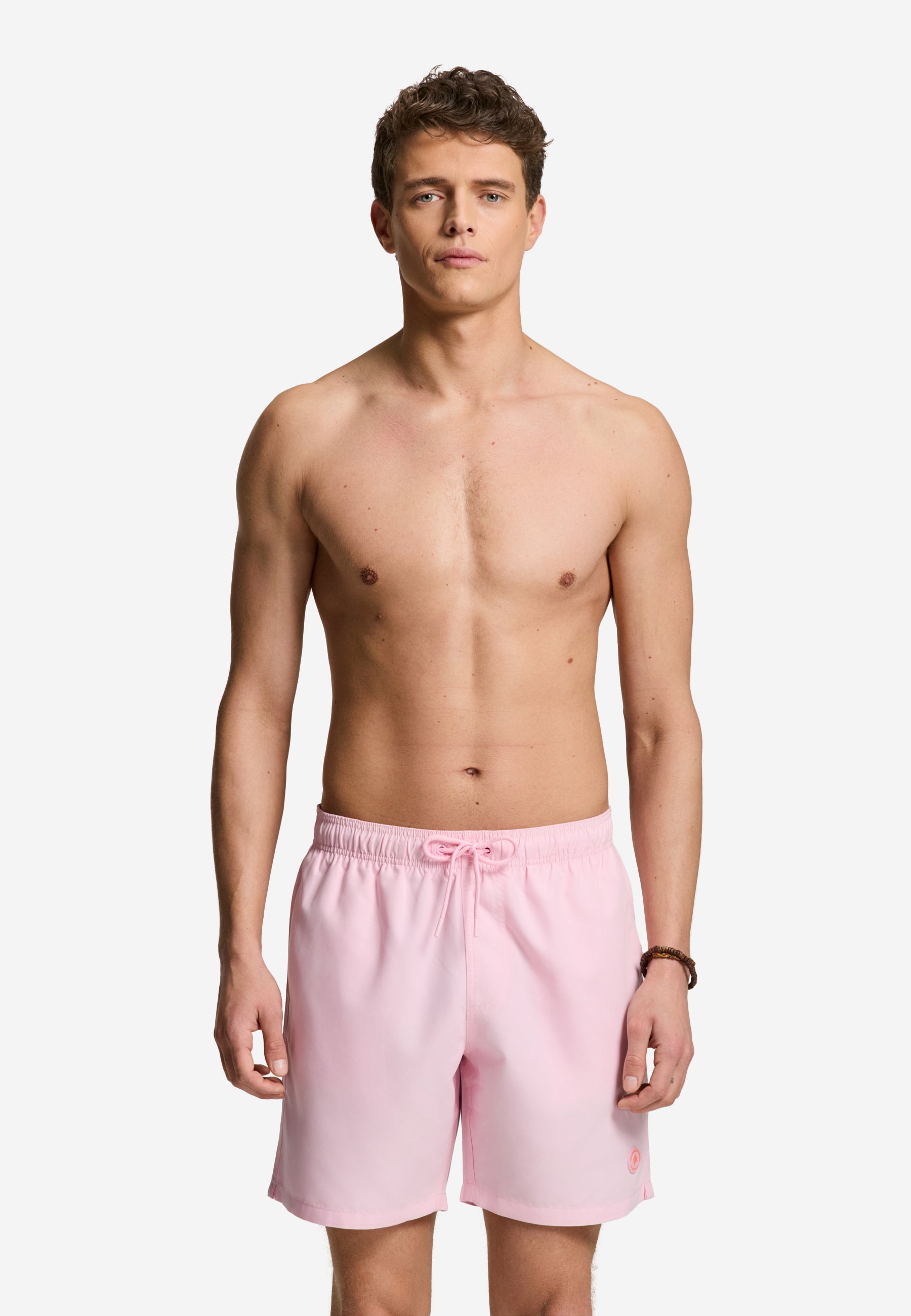 MIKE swim shorts solid | pink smoke
