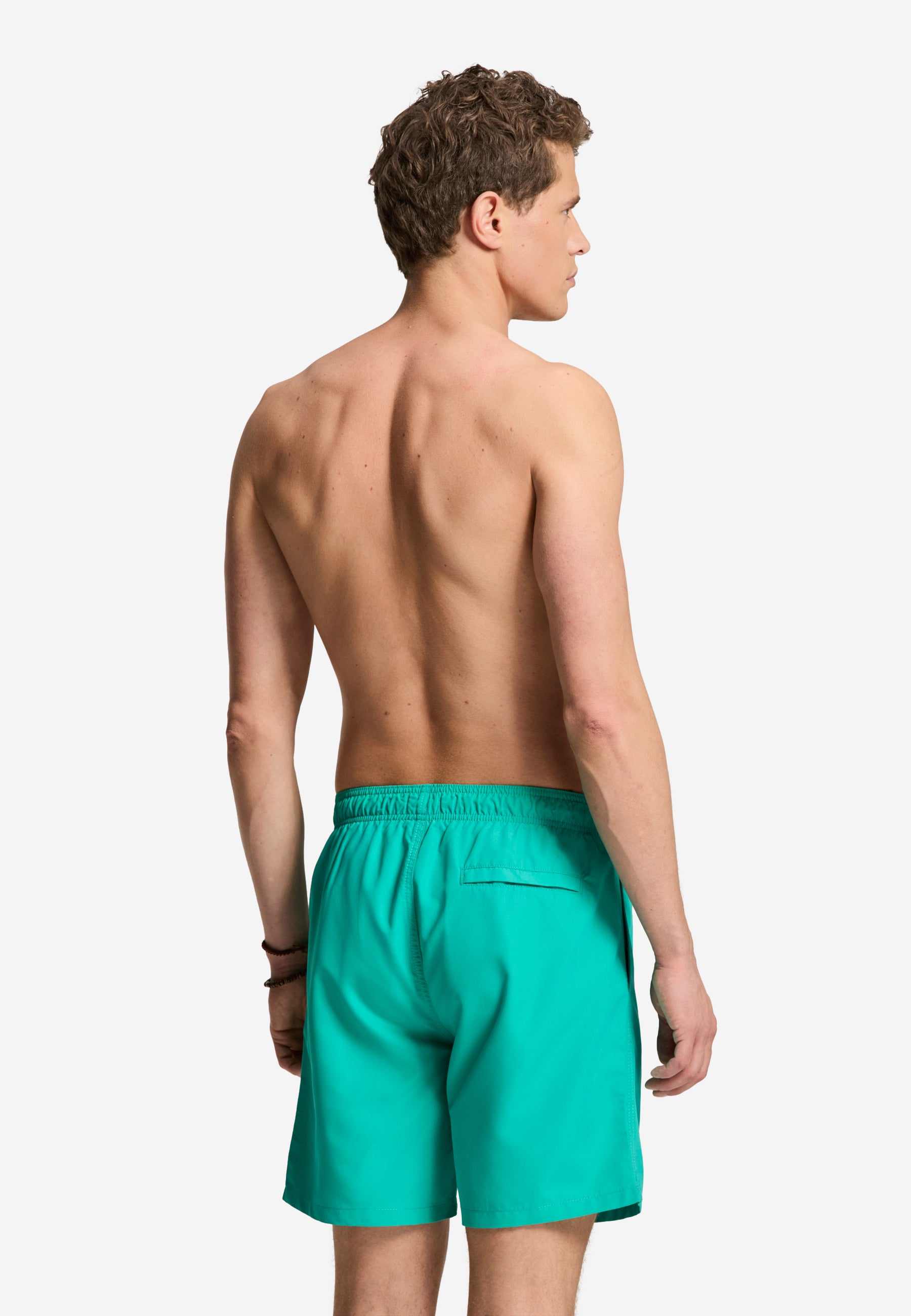 MIKE swim shorts solid | blue lagoon