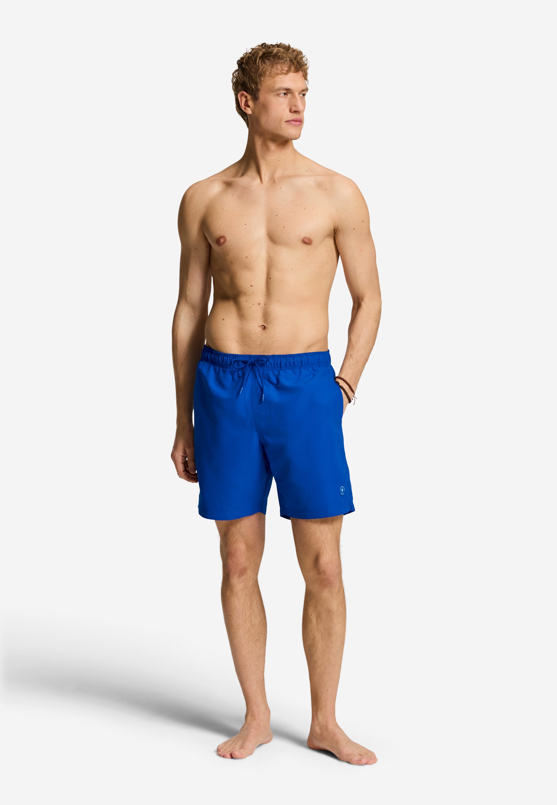 MIKE swim shorts solid | blue deep ocean