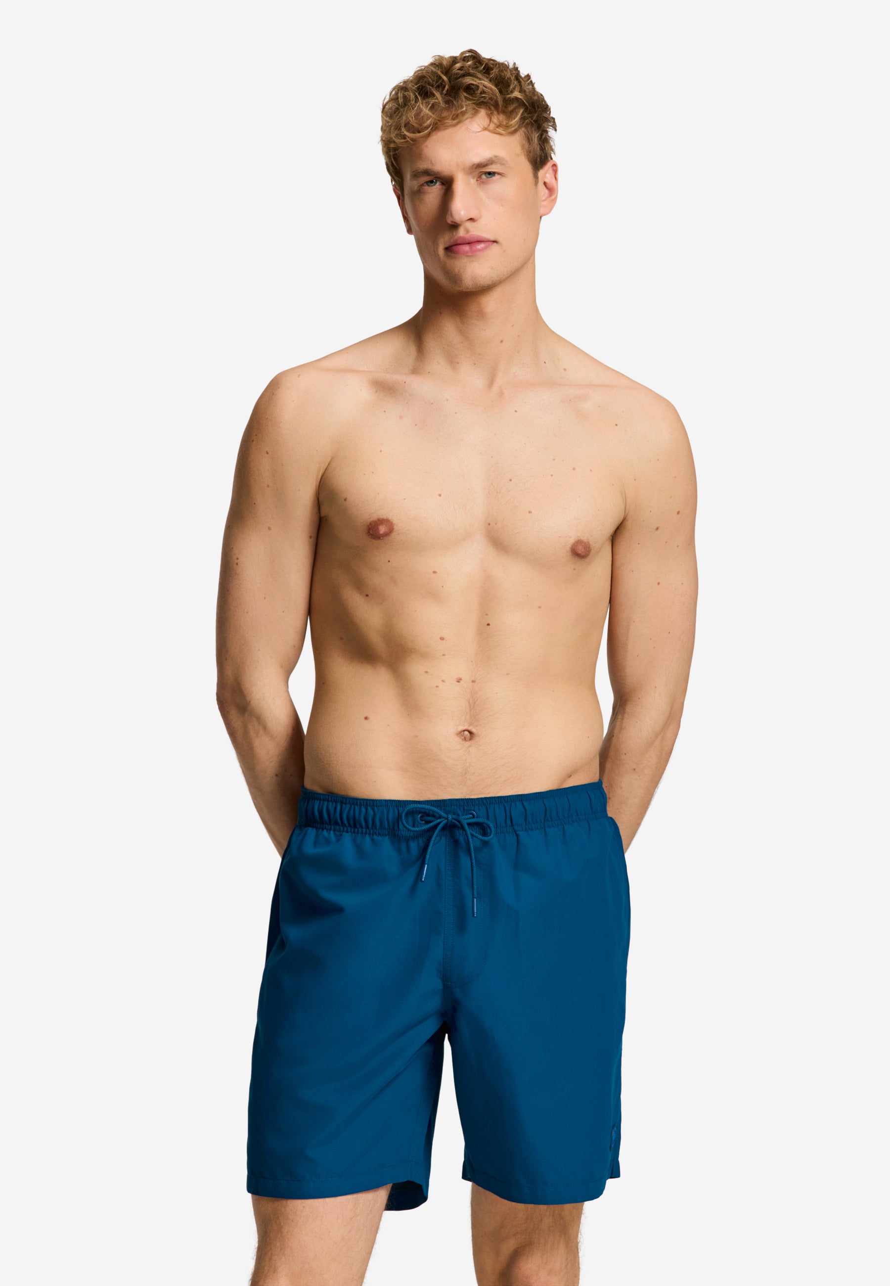 MIKE zwembroek effen | blue ocean