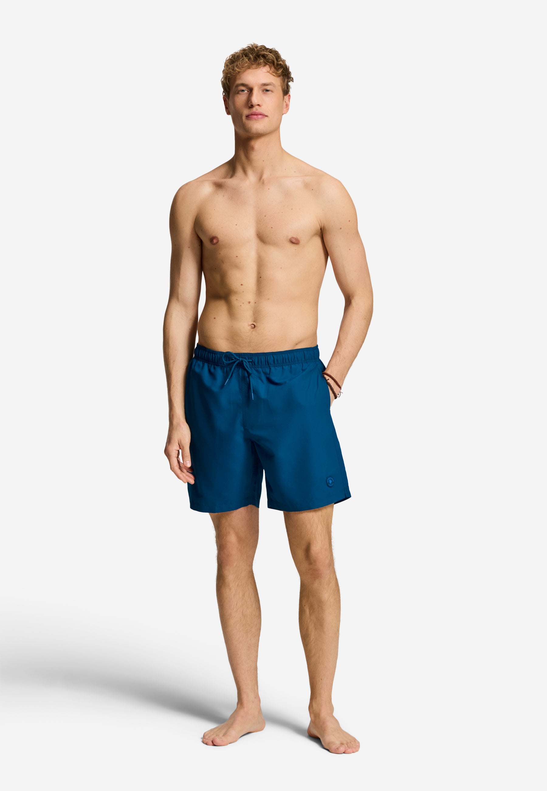 MIKE zwembroek effen | blue ocean
