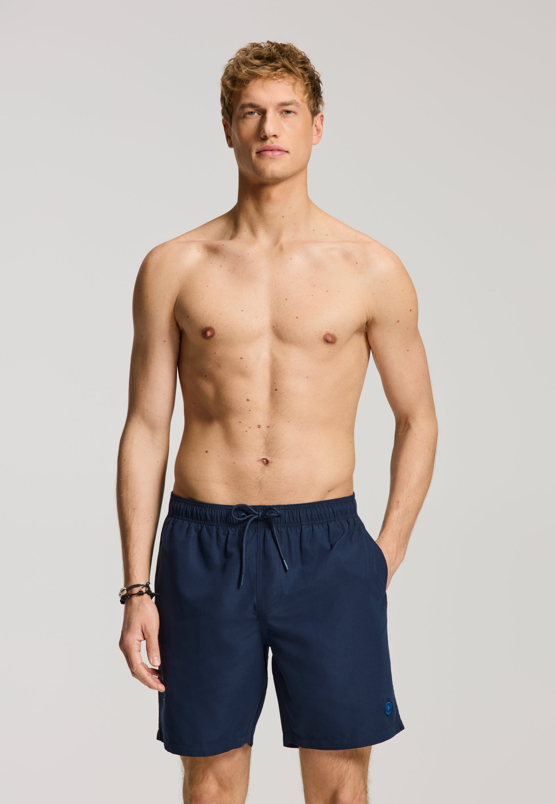MIKE swim shorts solid | dark navy - Shiwi
