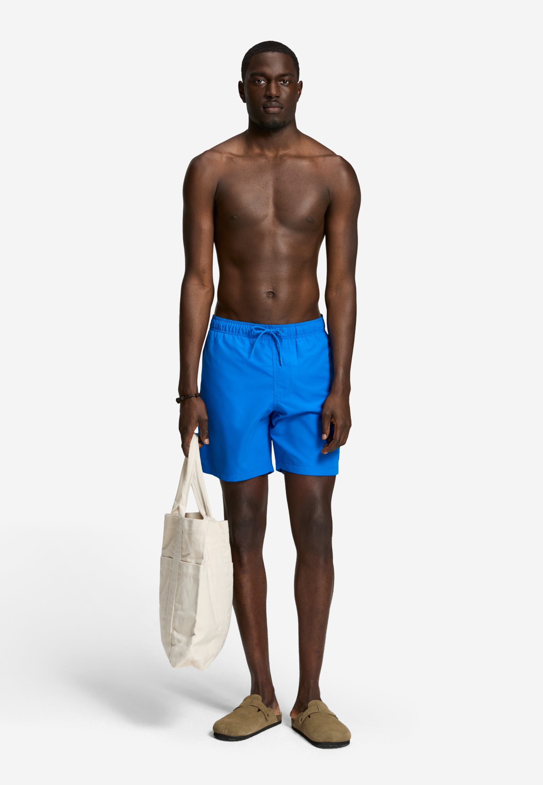 MIKE swim shorts solid | skydive blue