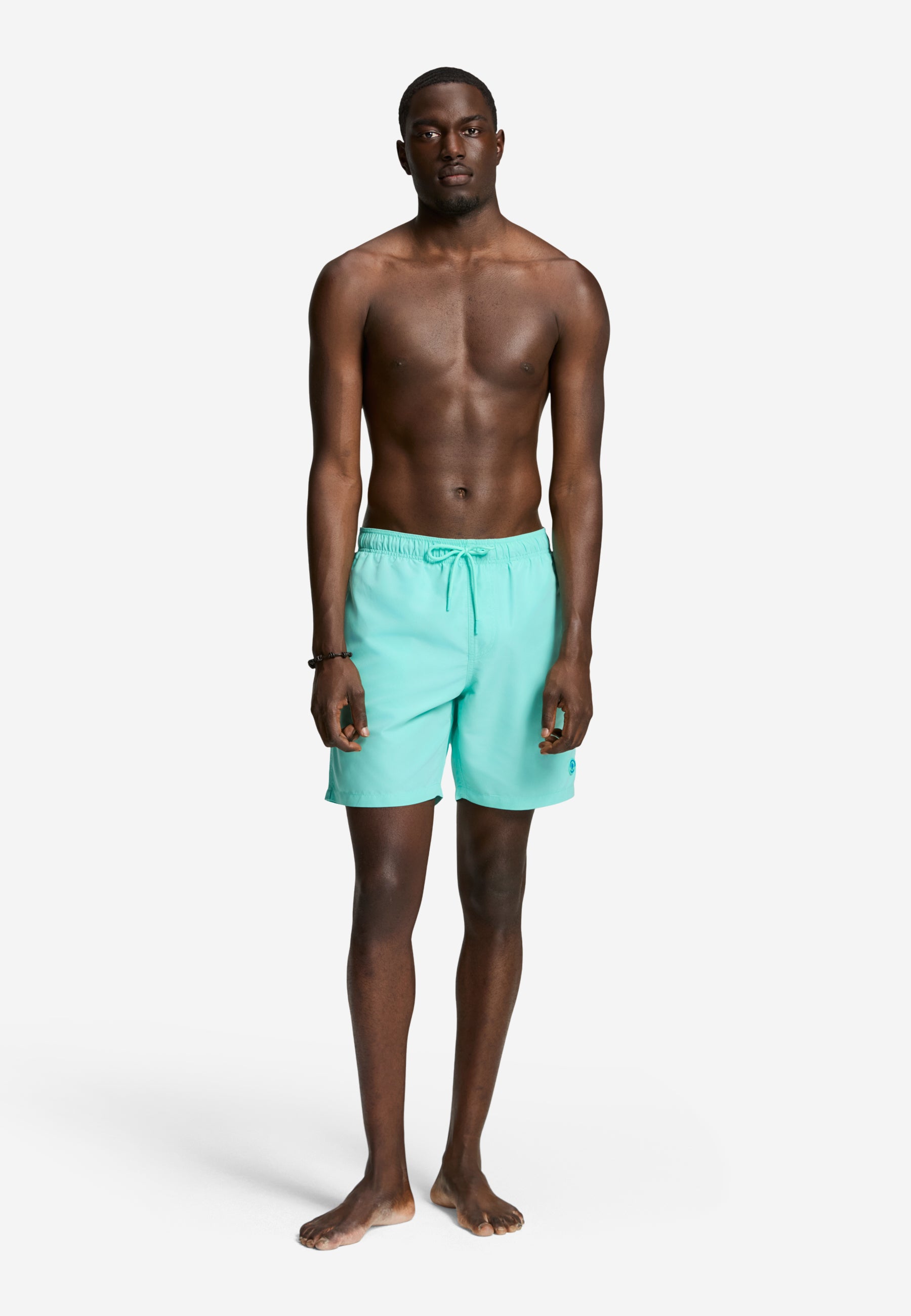 MIKE swim shorts solid | parrot blue