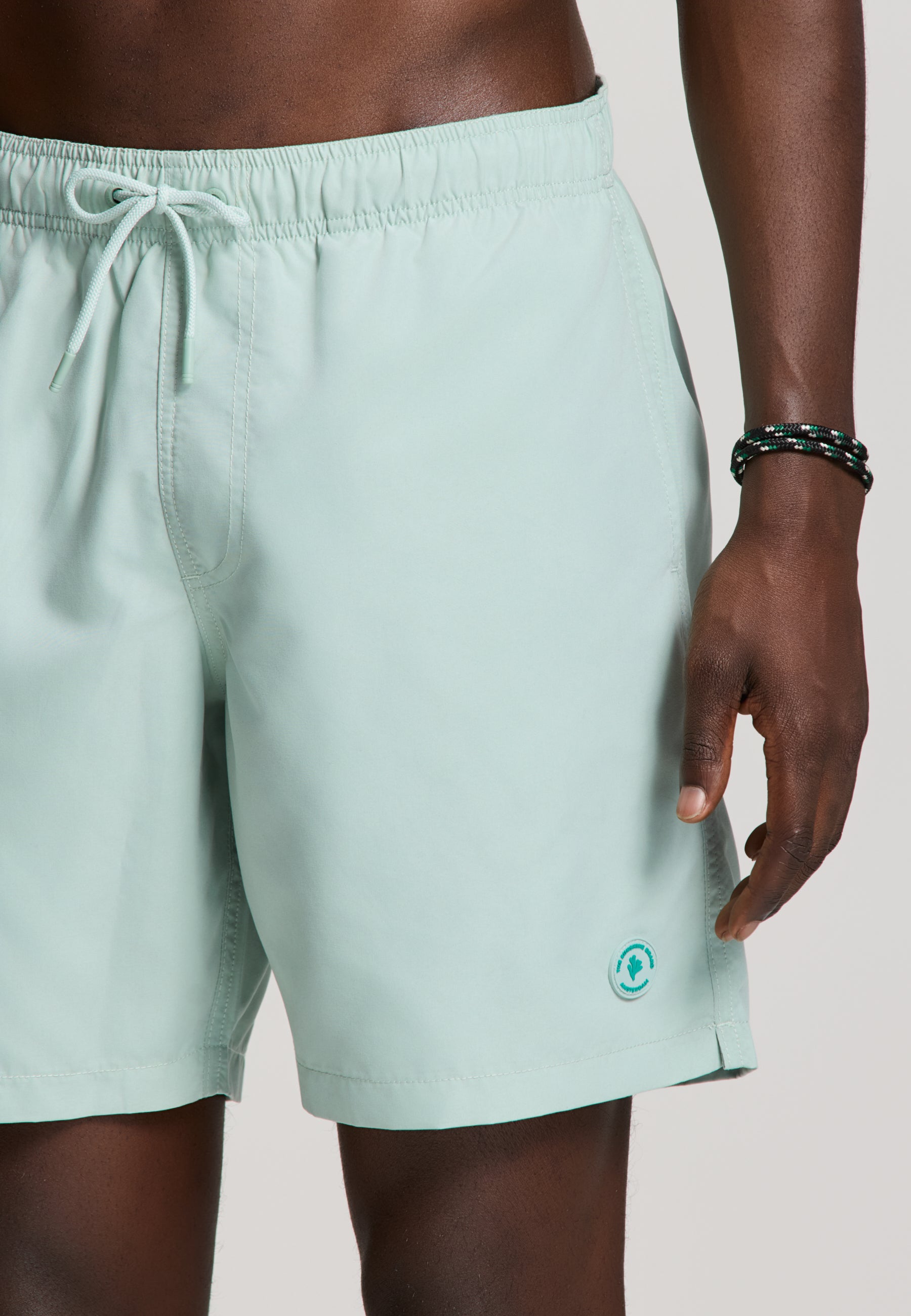MIKE swim shorts solid | green seafoam - Shiwi