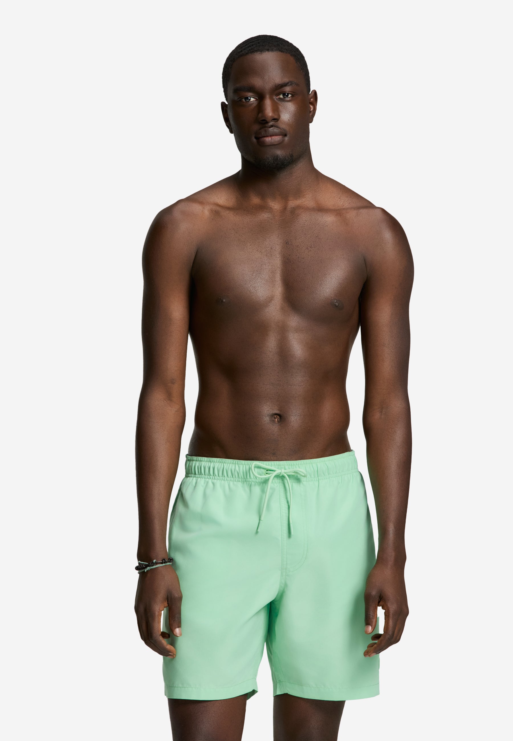 MIKE swim shorts solid | green jade