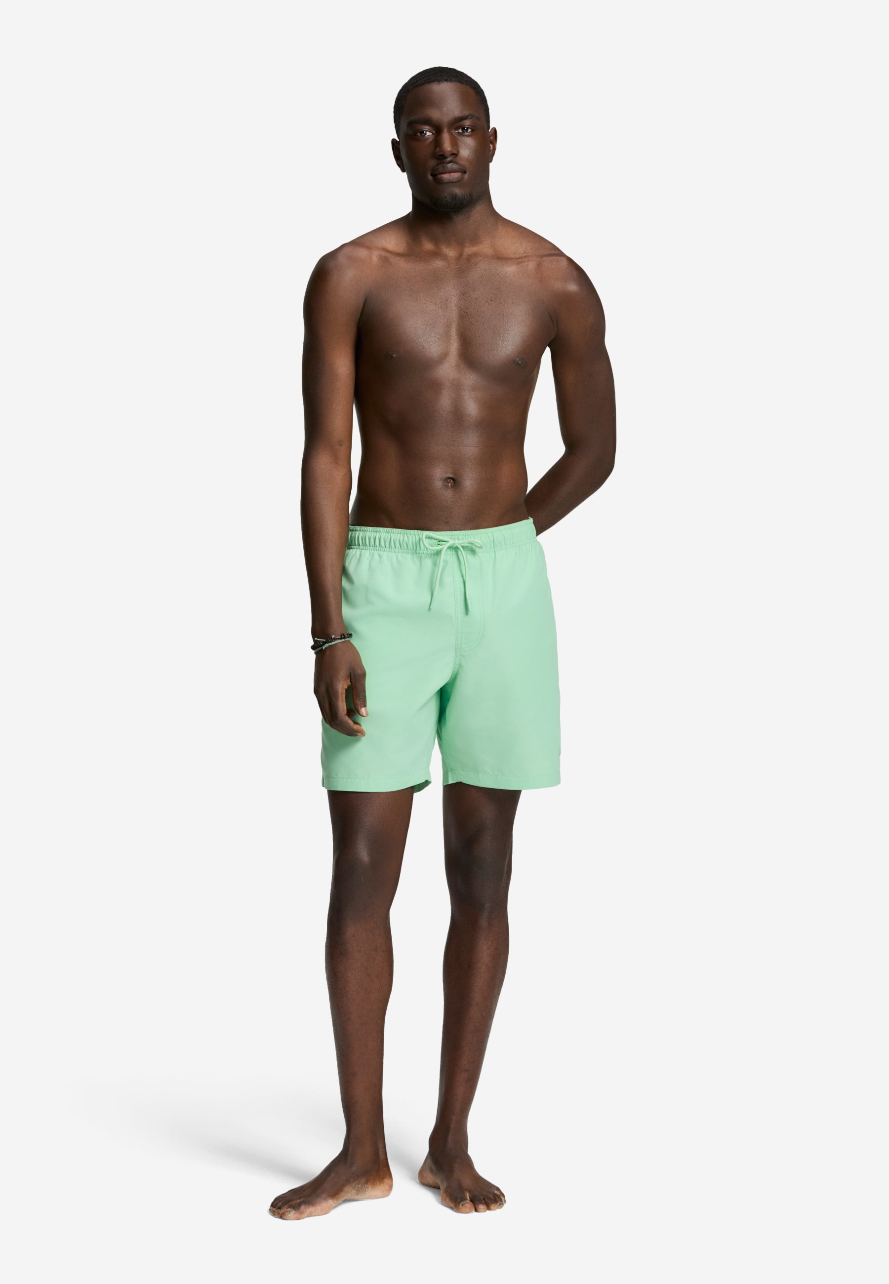 MIKE swim shorts solid | green jade