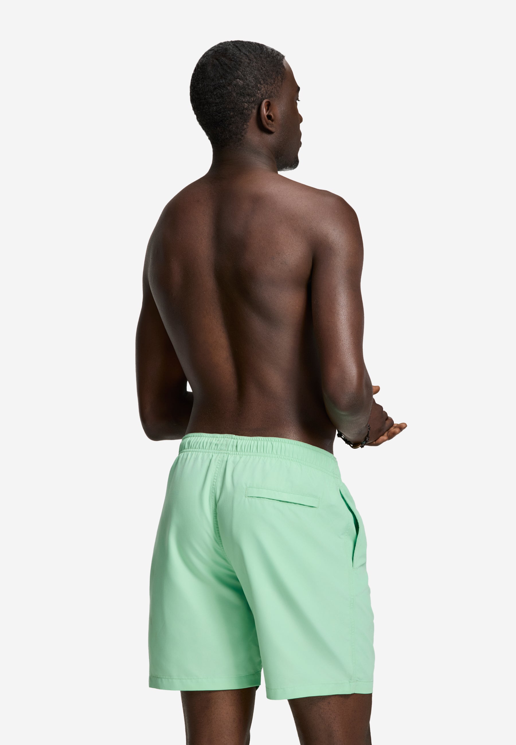 MIKE swim shorts solid | green jade