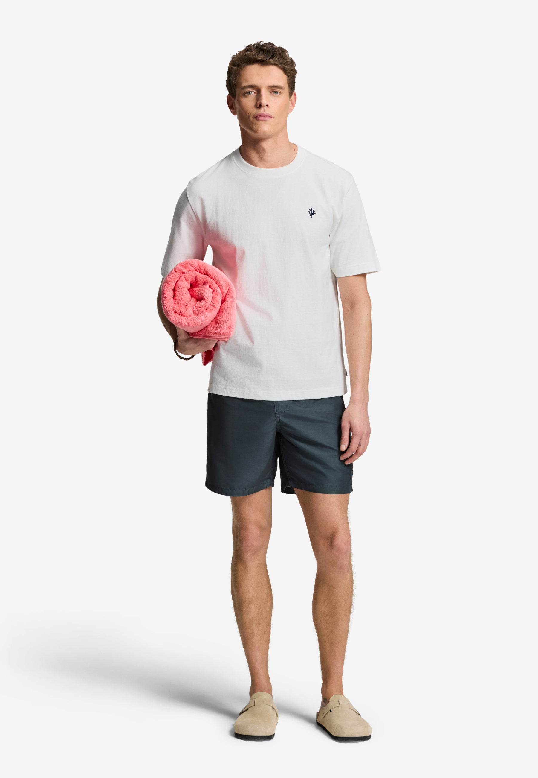 MIKE swim shorts solid | black cove