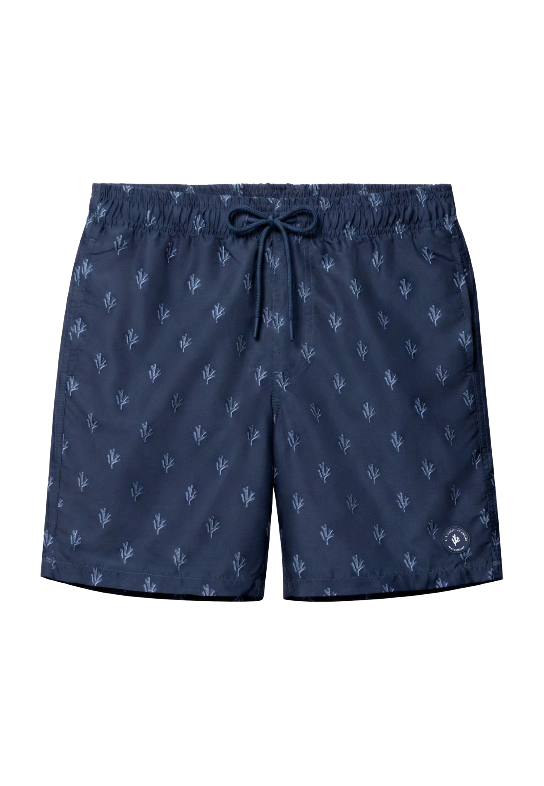 MIKE swim shorts sketched coral | blue navy - Shiwi