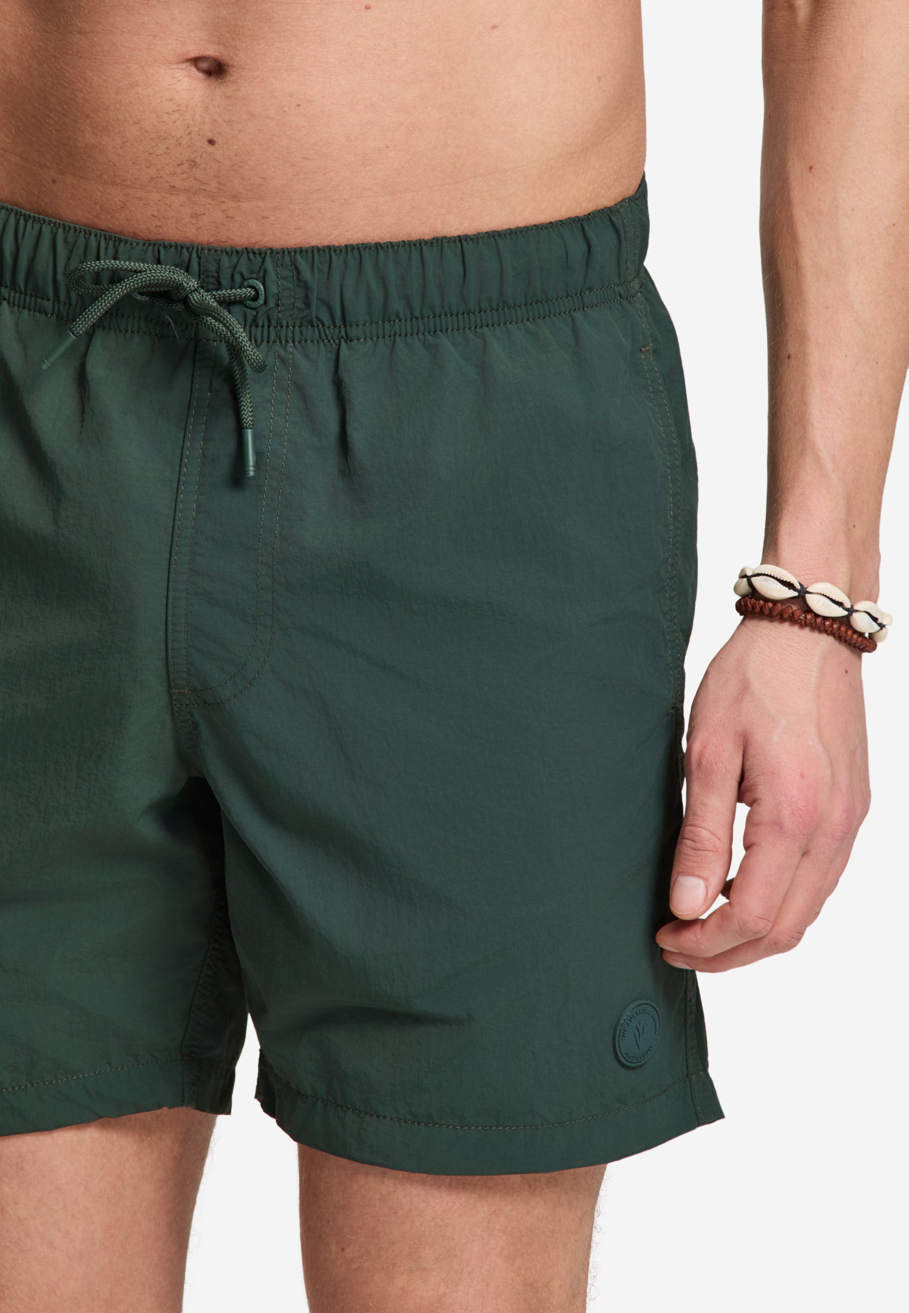 NICK QUICK DRY zwembroek effen | green leaf