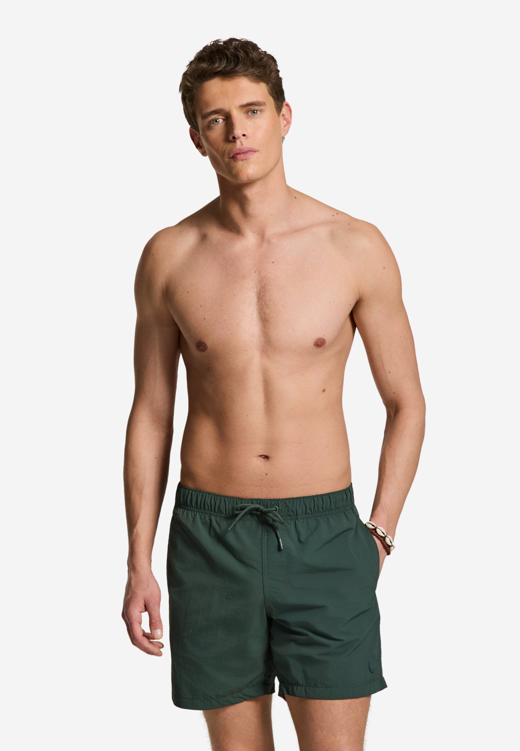 NICK QUICK DRY zwembroek effen | green leaf