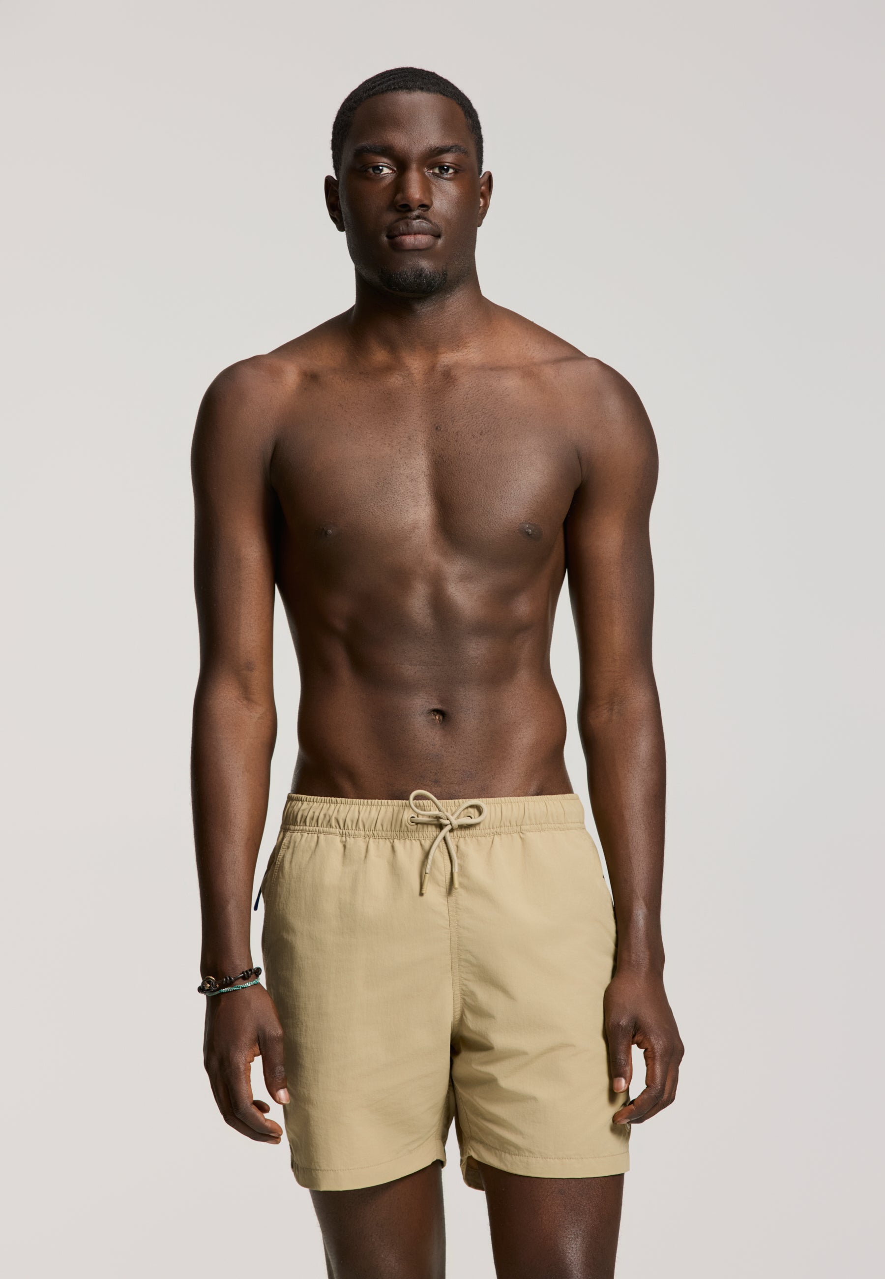 NATE QUICK DRY swim shorts solid | beige rock