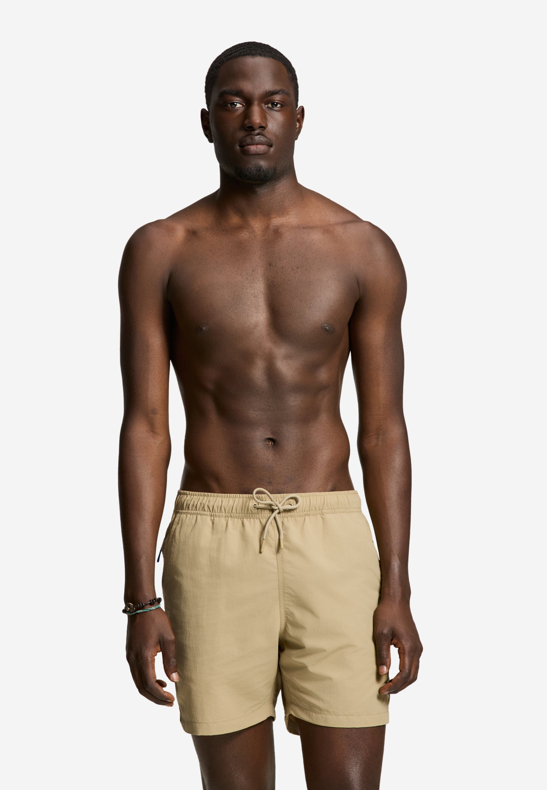 NATE QUICK DRY swim shorts solid | beige rock
