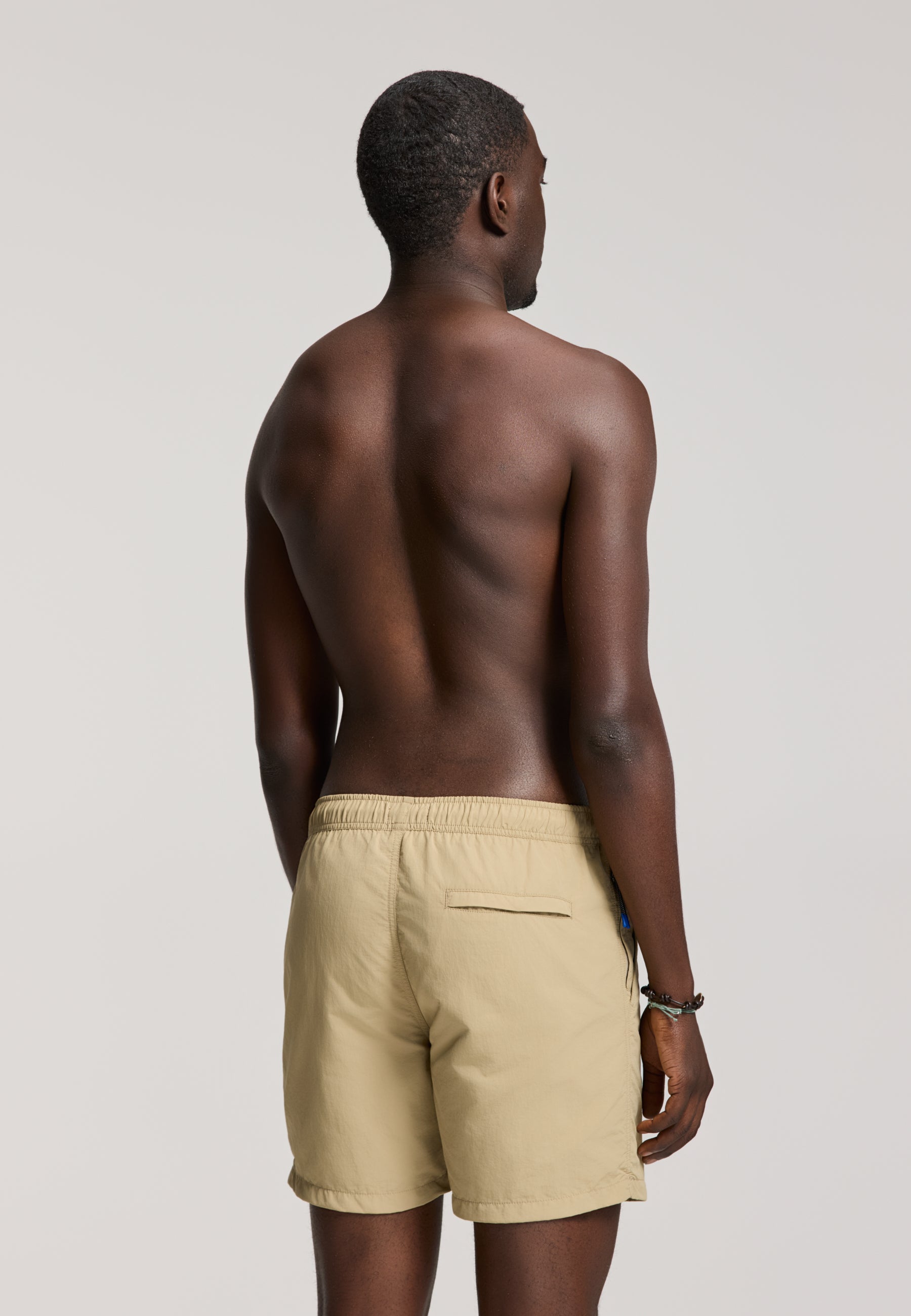 NATE QUICK DRY swim shorts solid | beige rock