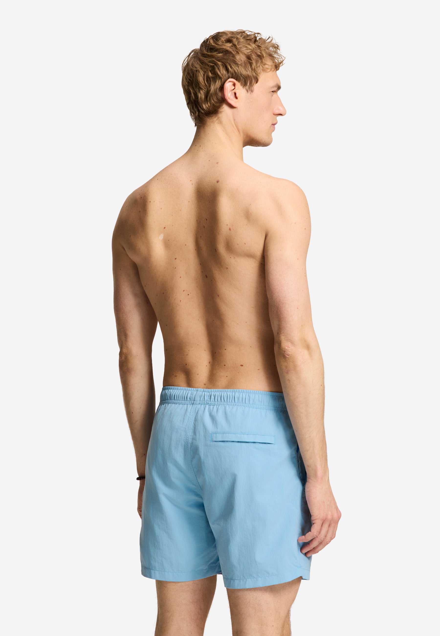 NATE QUICK DRY swim shorts solid | blue harbor