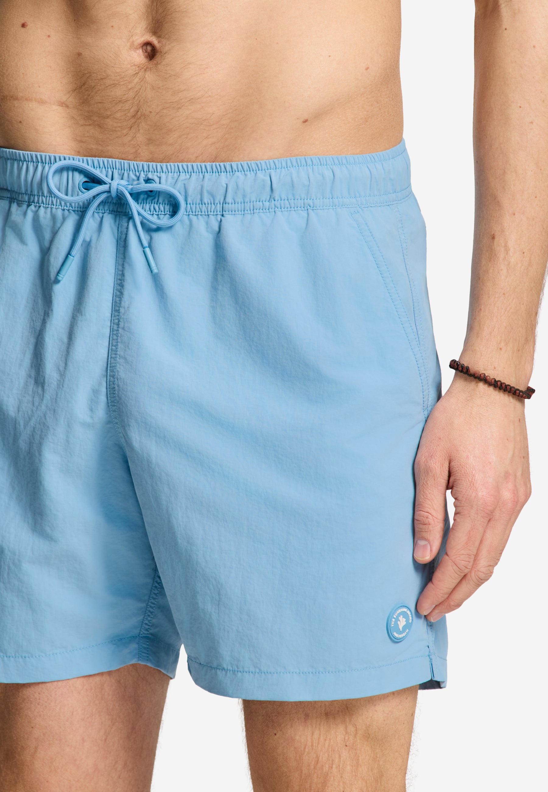 NATE QUICK DRY swim shorts solid | blue harbor
